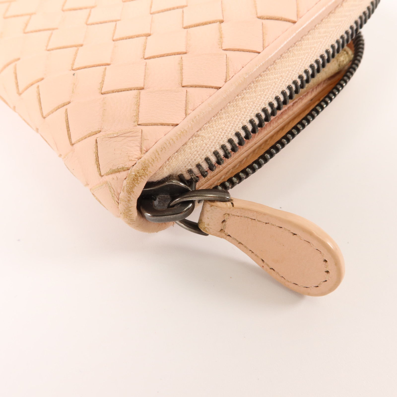 BOTTEGA VENETA 羊皮皮革Long Round Wallet長錢包