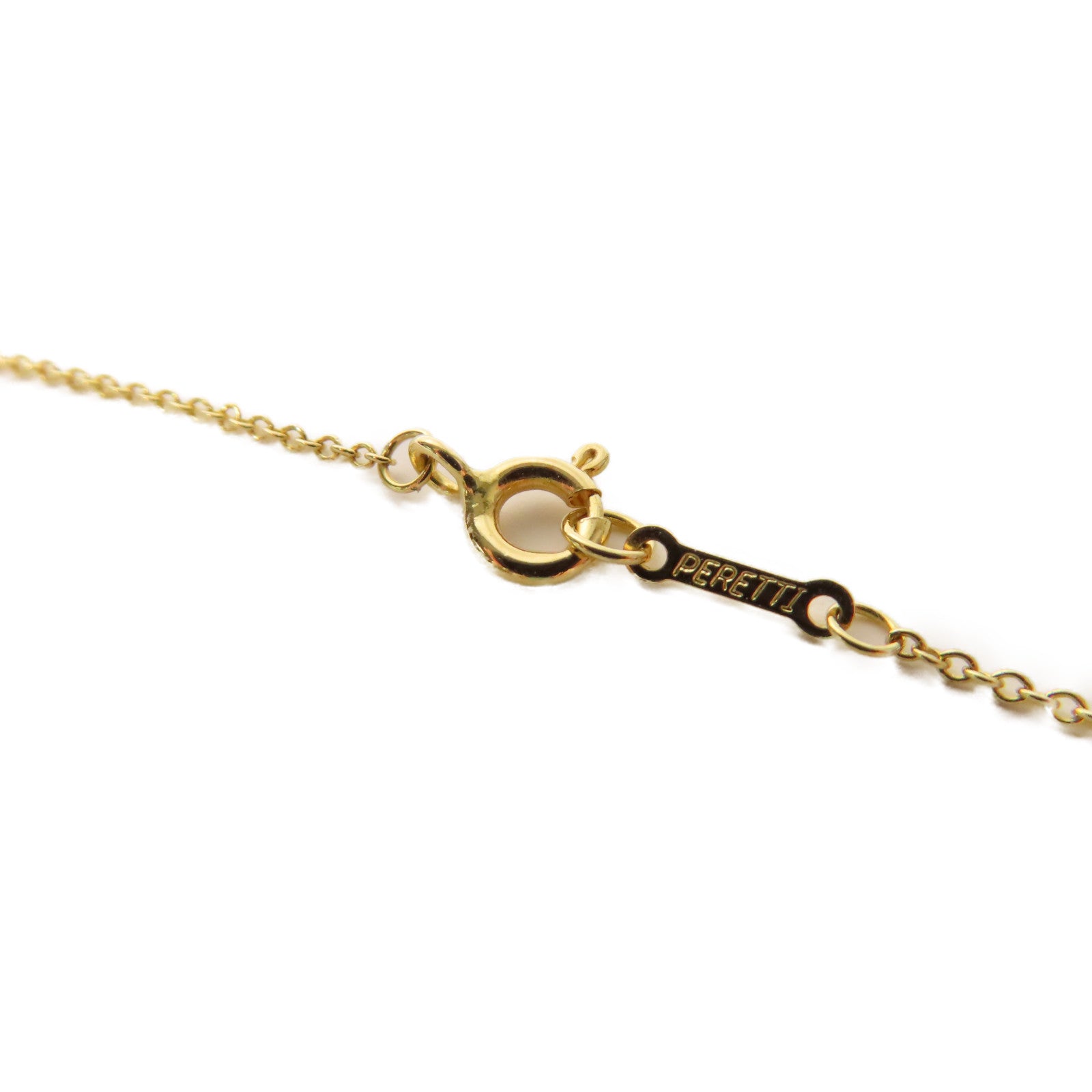 TIFFANY＆CO 18K黃金Bean Necklace項鍊
