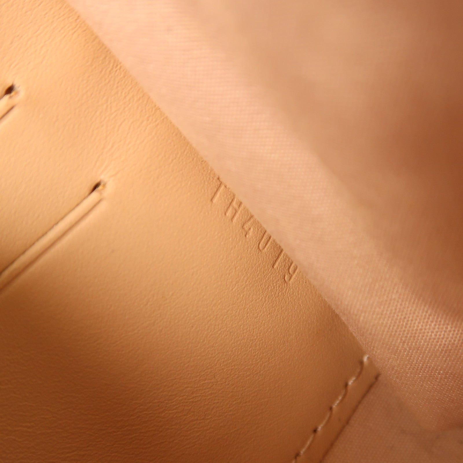 LOUIS VUITTON Vernis Sunset Boulevard金扣手挽袋