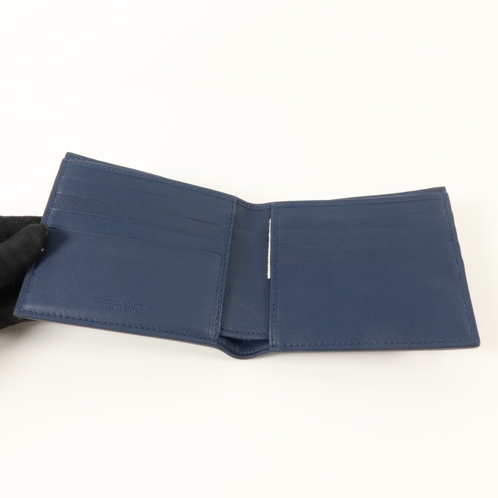 BOTTEGA VENETA 織紋皮革Bifold Wallet錢包