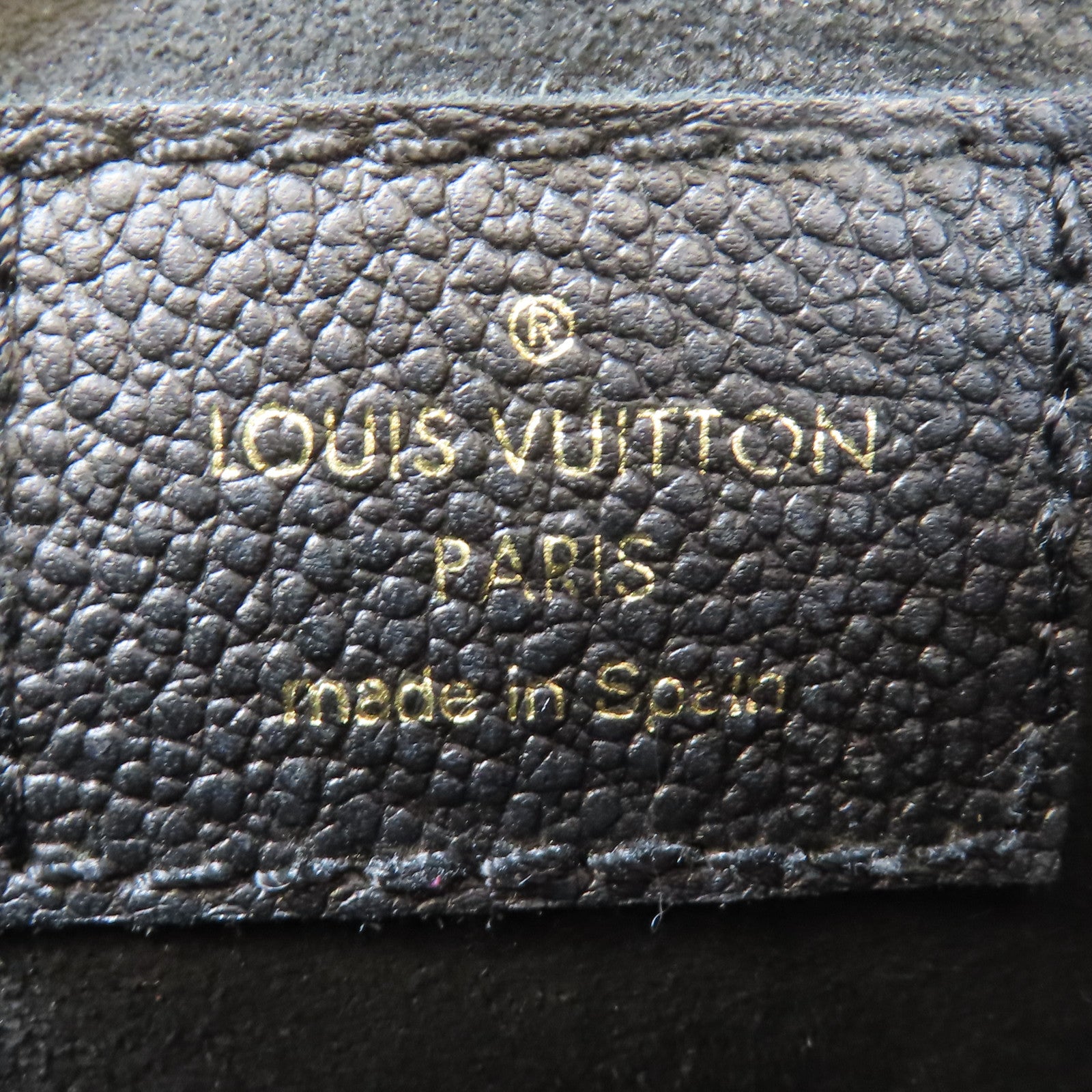 LOUIS VUITTON Monogram Empreinte Multi Pochette Accessoires金扣手挽肩背兩用袋