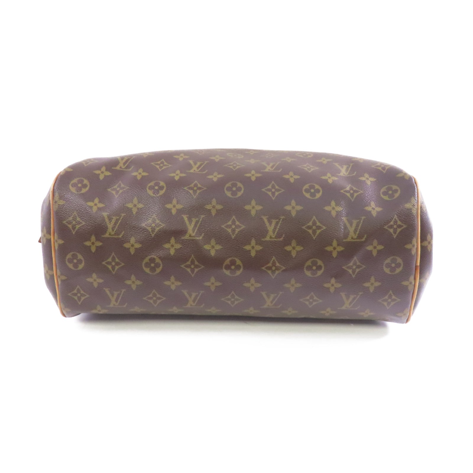 LOUIS VUITTON Monogram Montorgueil GM金扣肩背袋啡色