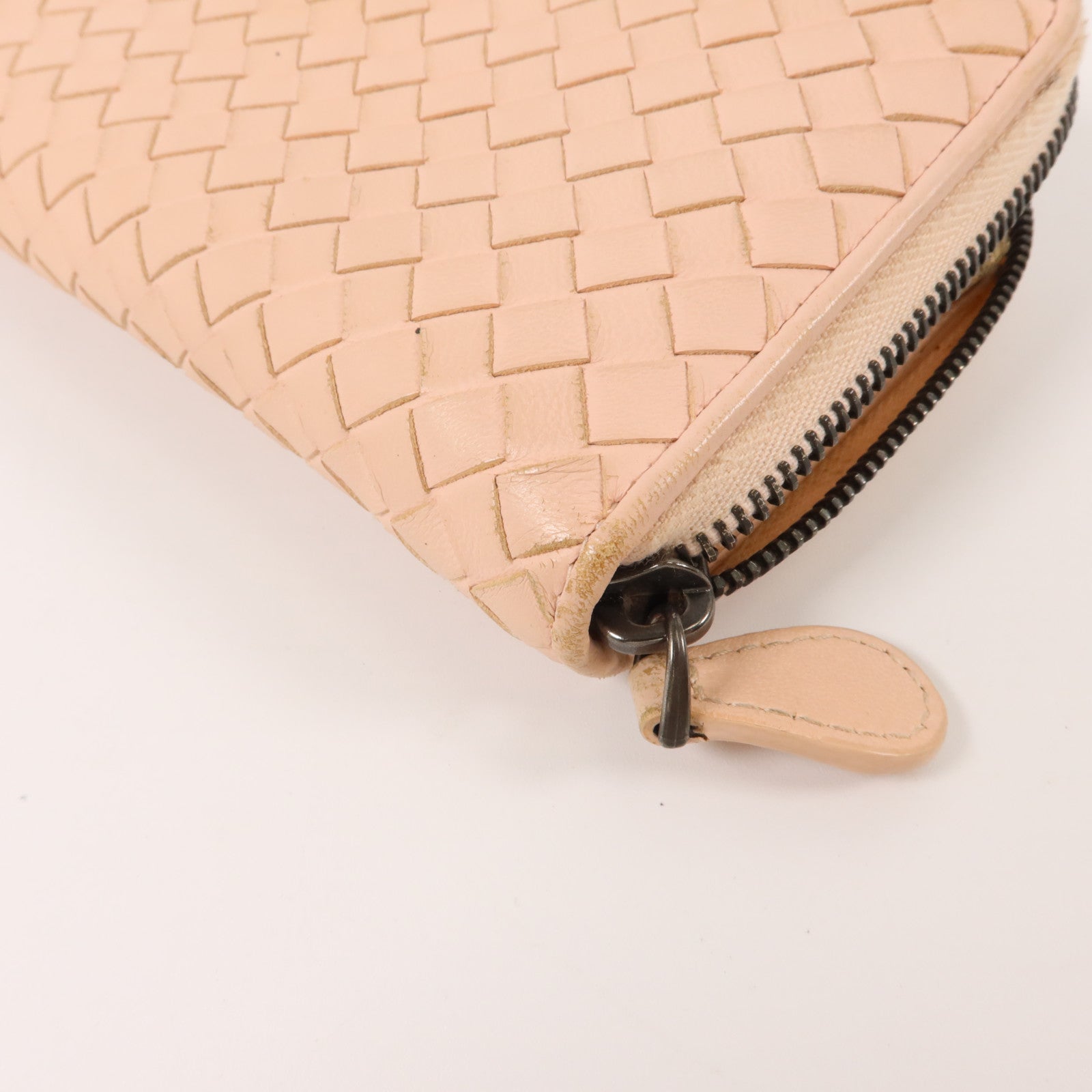 BOTTEGA VENETA 羊皮皮革Long Round Wallet長錢包