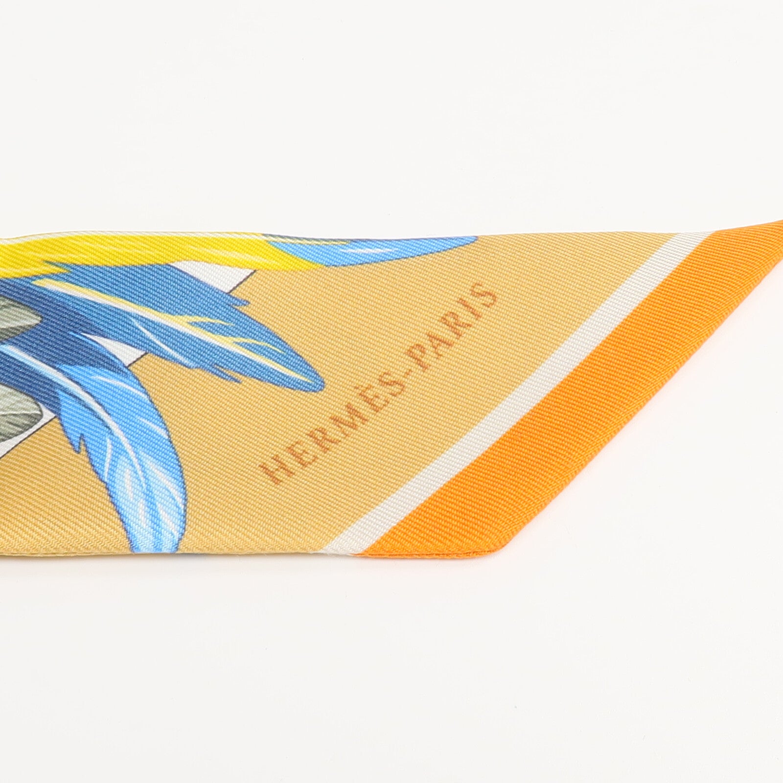 HERMES 絲質Twilly絲巾