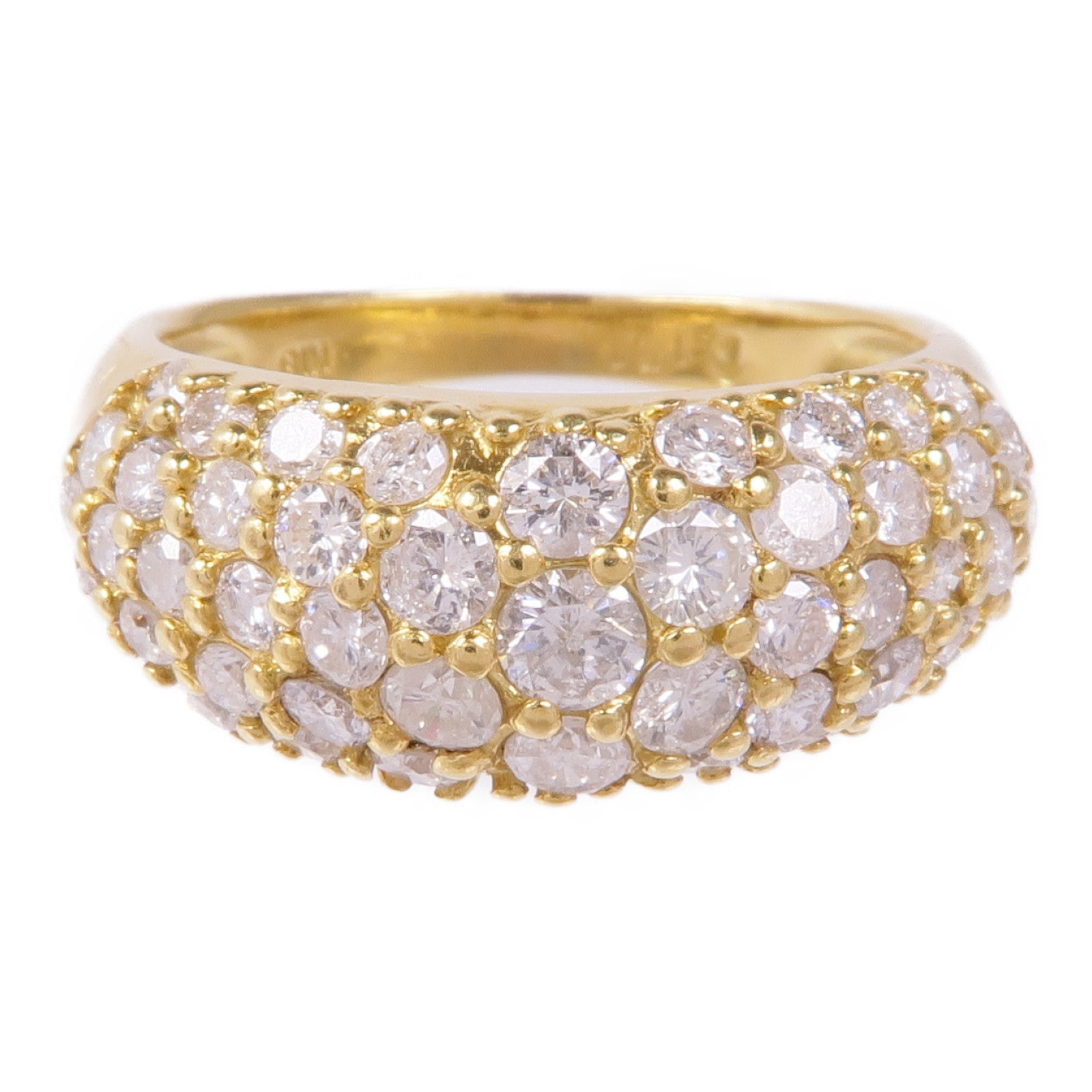 JEWELRY 【激減優惠】18K黃金Diamond Ring鑽石戒指US#6