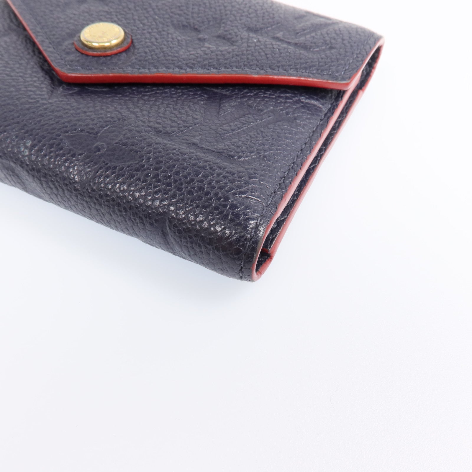 LOUIS VUITTON Monogram Empreinte Victorine金扣錢包