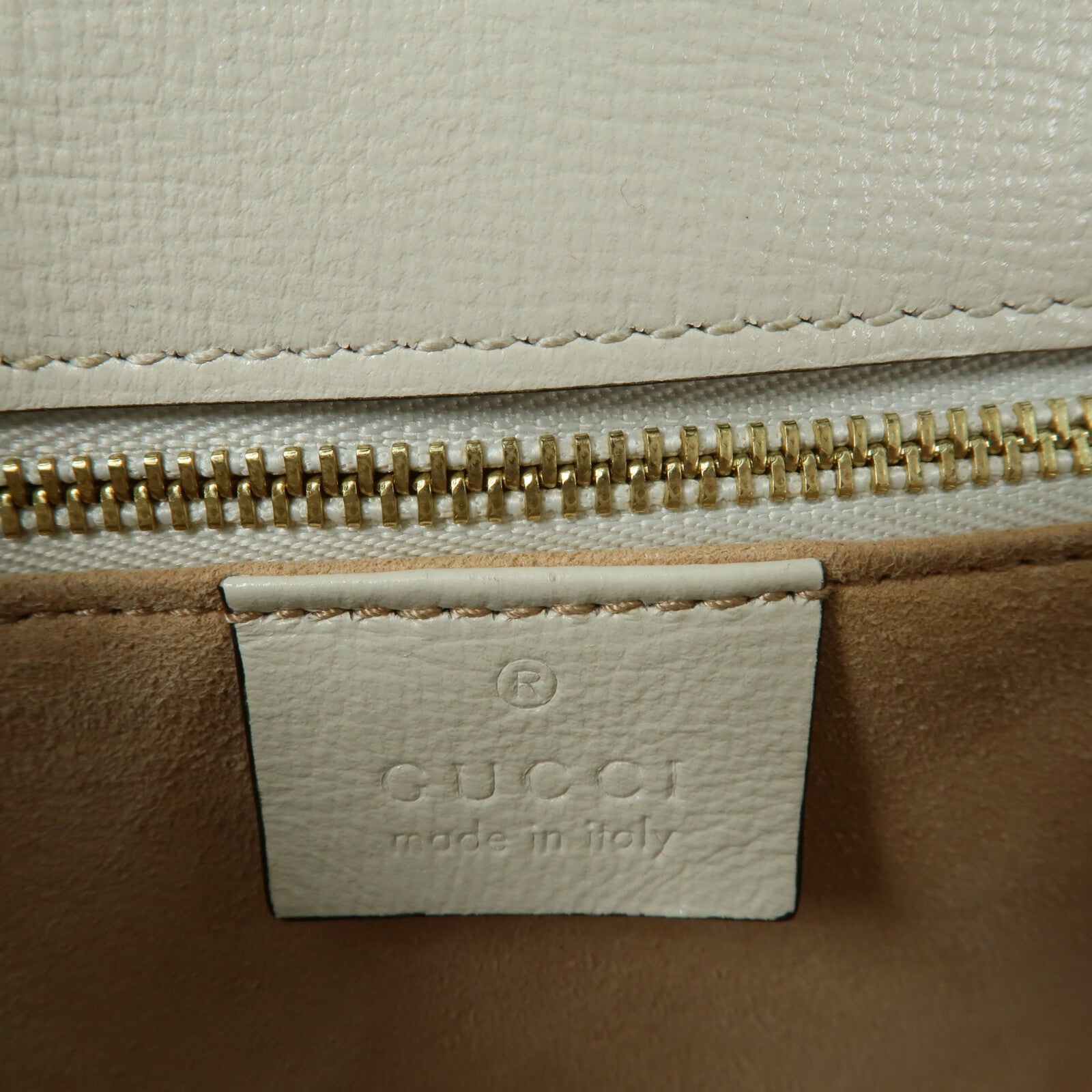 GUCCI 塗層帆布Horsebit 1955 Medium Shoulder Bag肩背袋