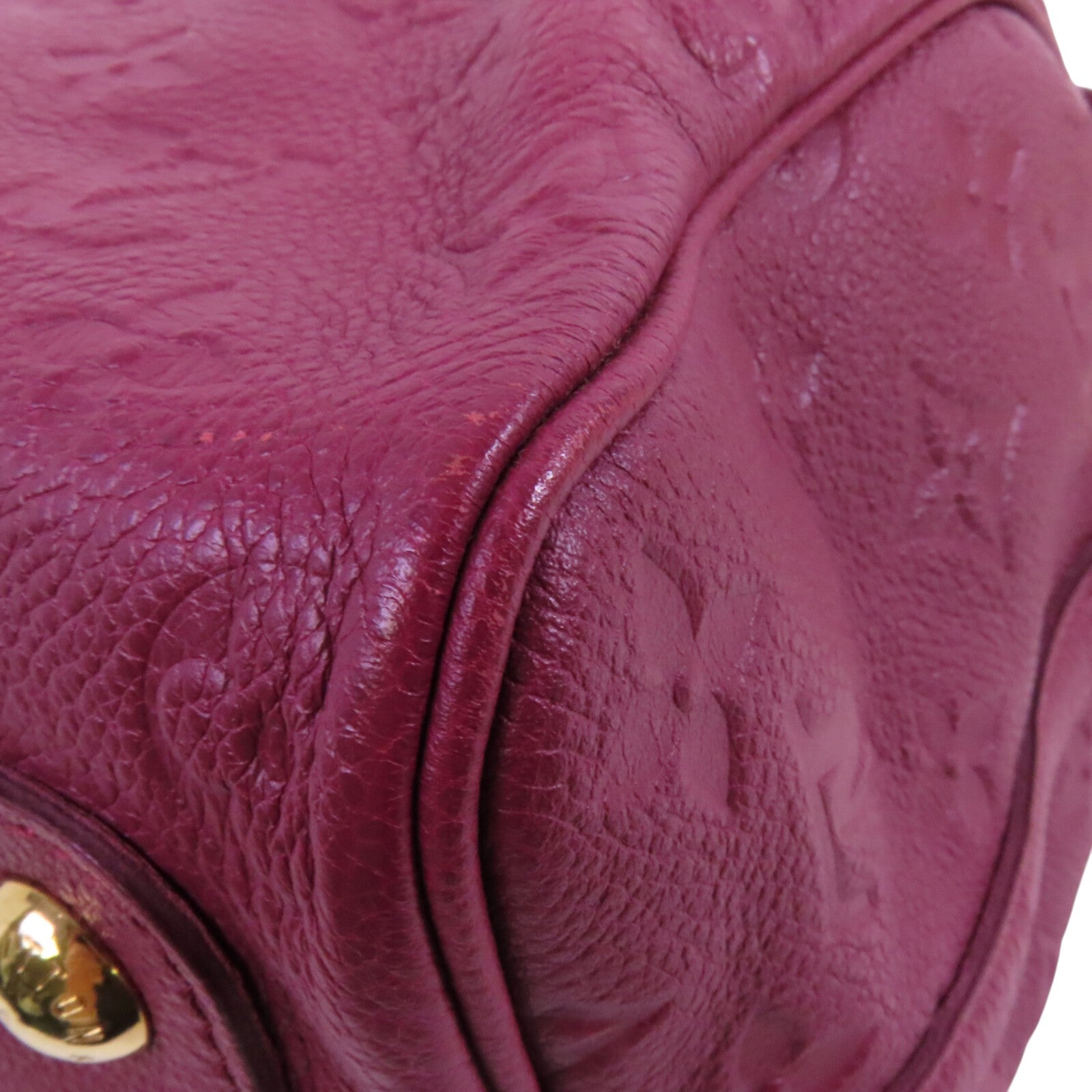 LOUIS VUITTON Monogram Empreinte Speedy Bandouliere 25金扣手挽肩背兩用袋