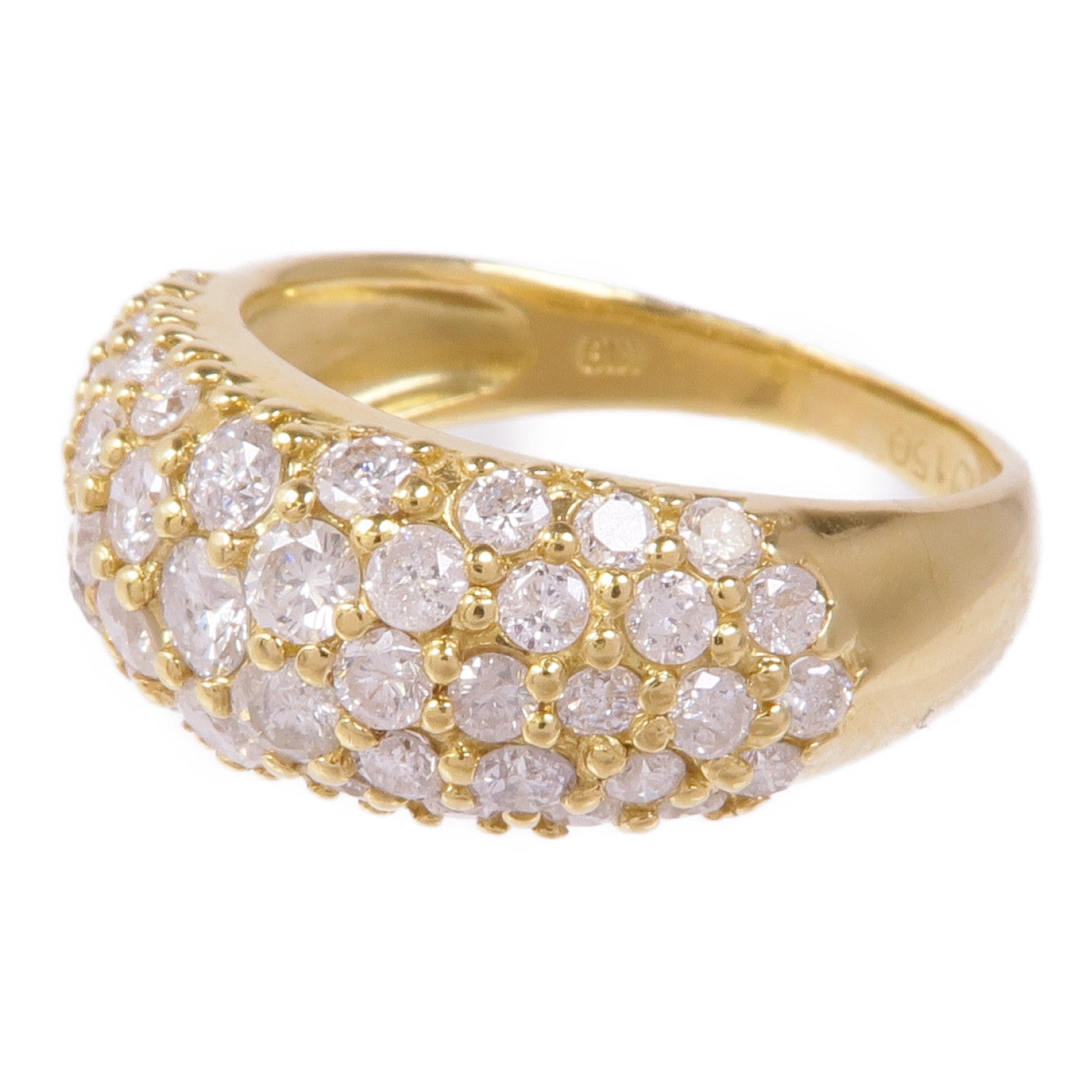 JEWELRY 【激減優惠】18K黃金Diamond Ring鑽石戒指US#6