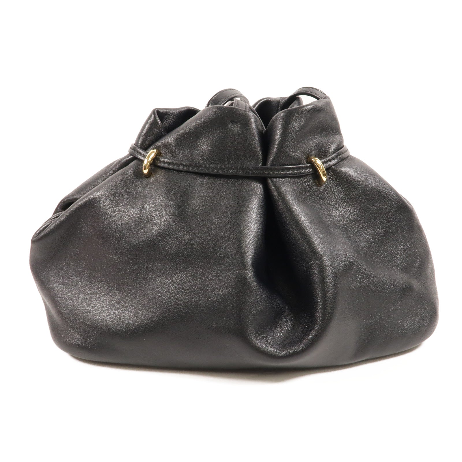 PRADA 羊皮皮革Bucket Bag肩背袋