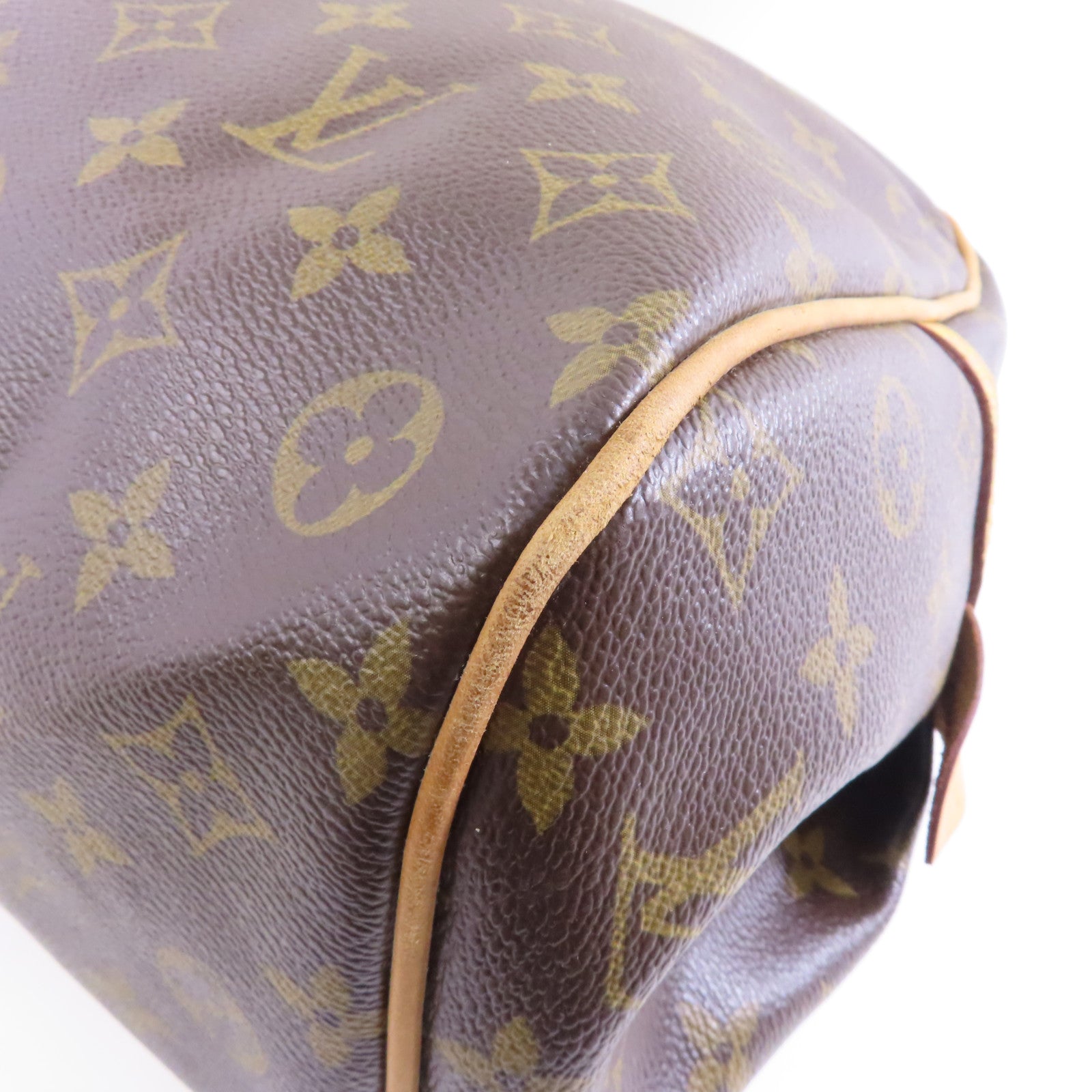LOUIS VUITTON Monogram Montorgueil GM金扣肩背袋啡色