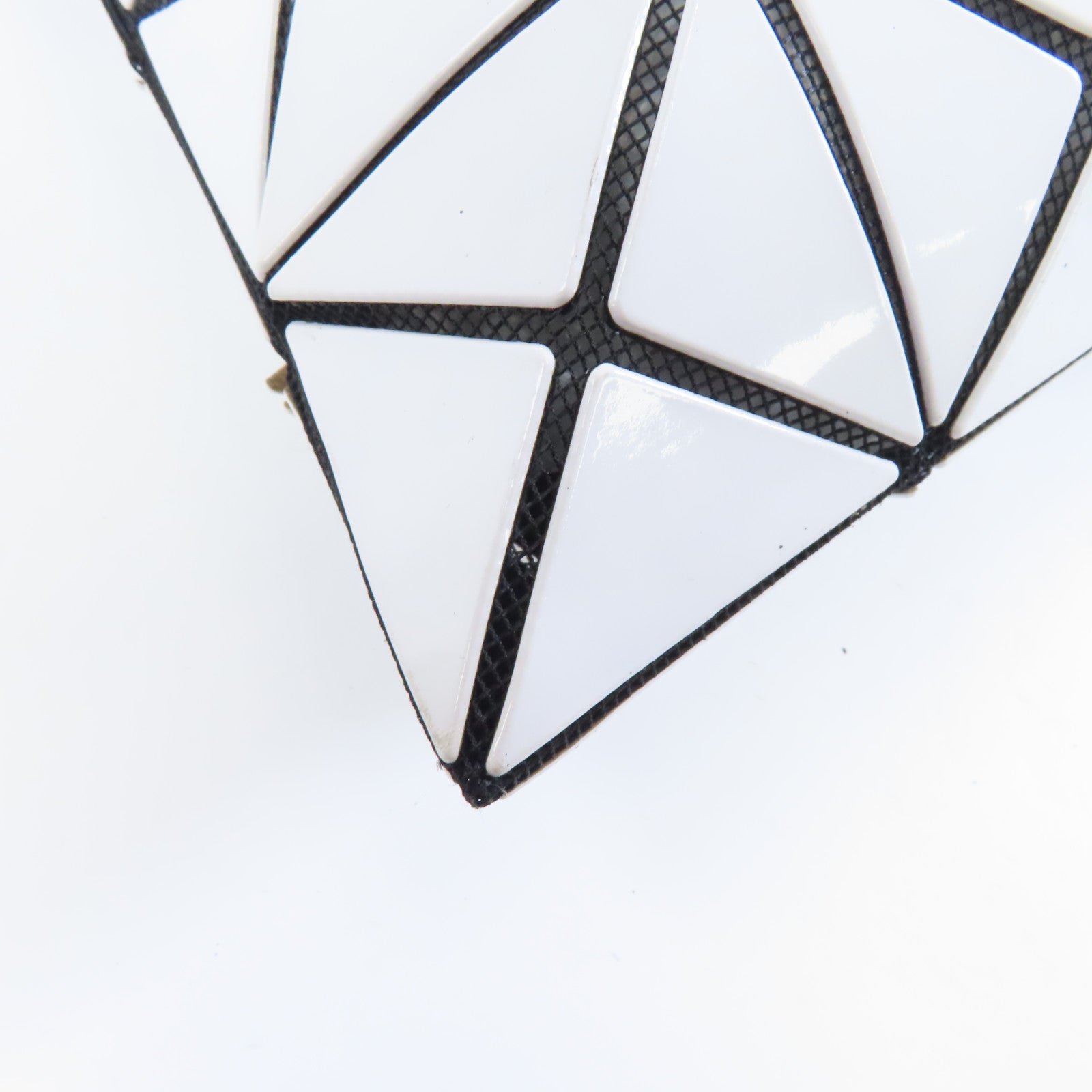 ISSEY MIYAKE 【激減優惠】PVC Bao Bao Tote Bag銀扣肩背袋白色