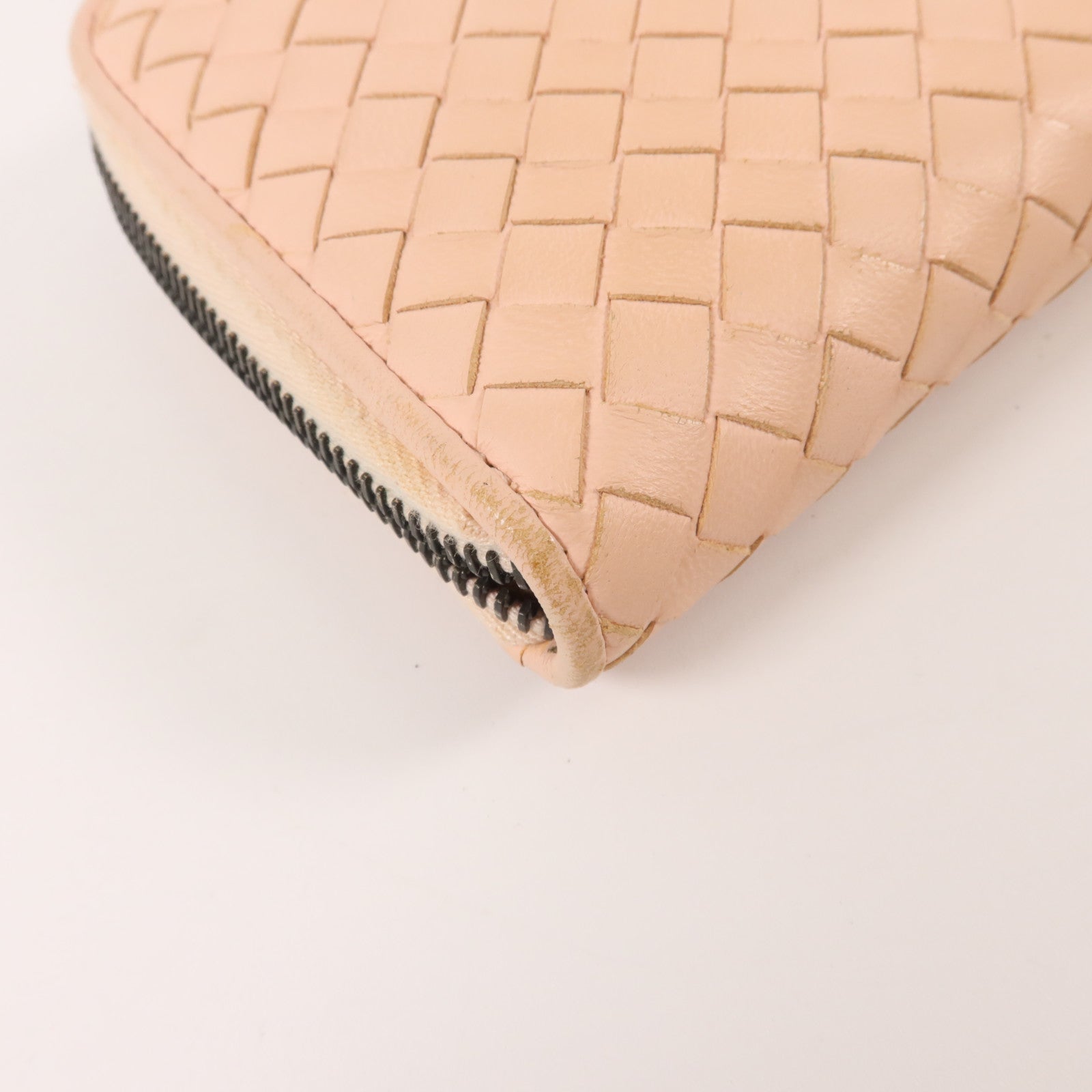 BOTTEGA VENETA 羊皮皮革Long Round Wallet長錢包