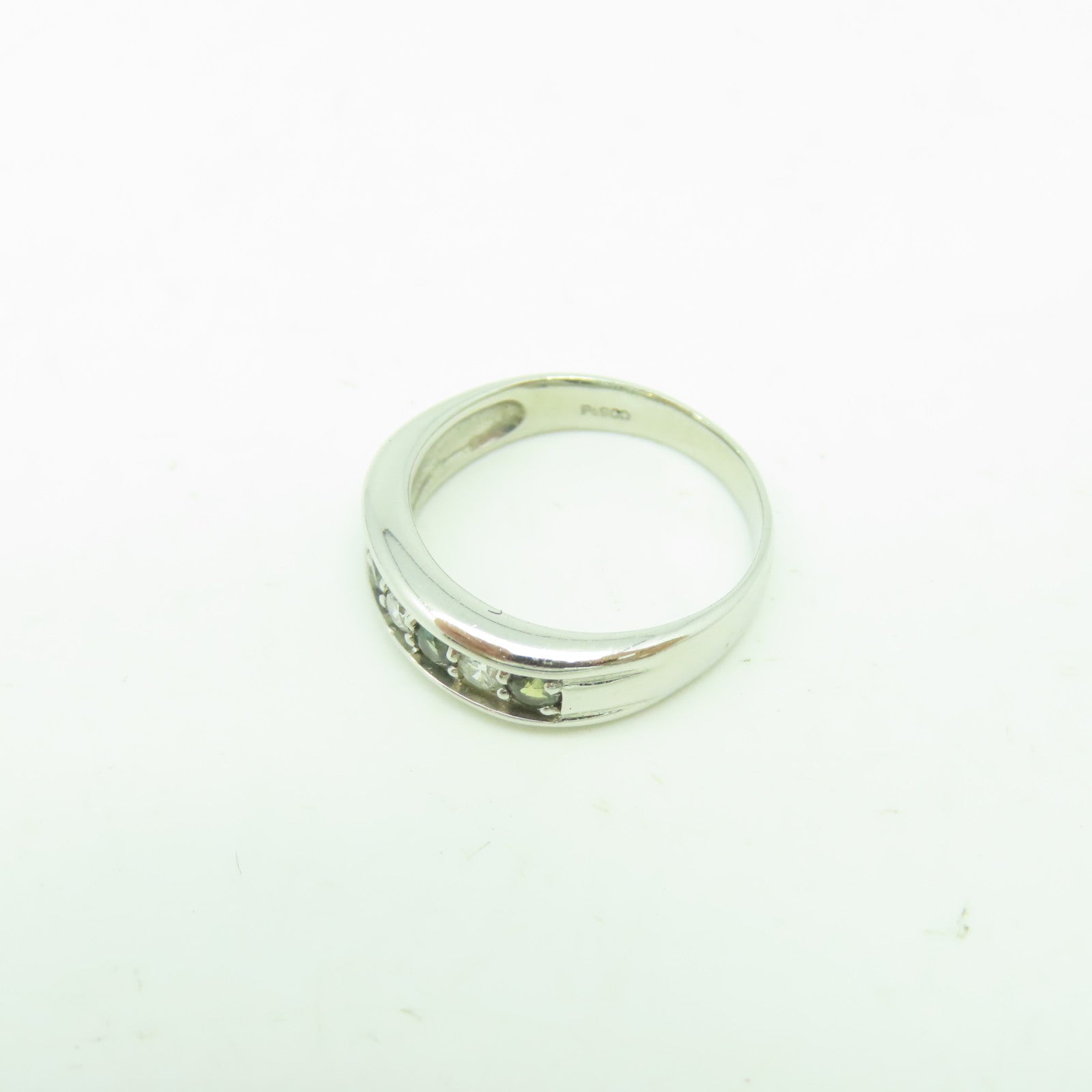 JEWELRY 【激減優惠】PT900鉑金Ring 0.33ct/ 0.20ct鑽石戒指US#7