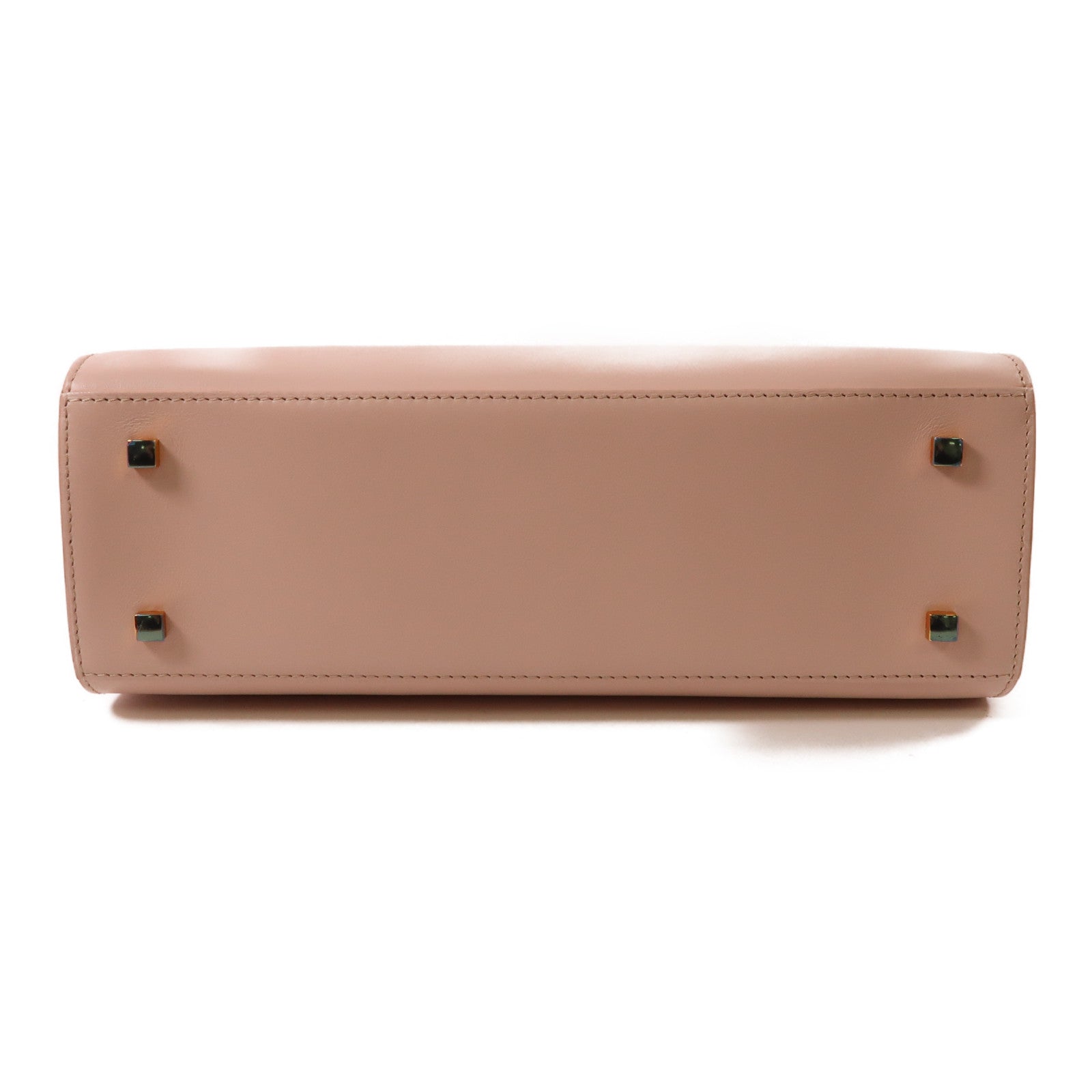 Delvaux 牛皮皮革Tempete MM金扣手挽肩背兩用袋