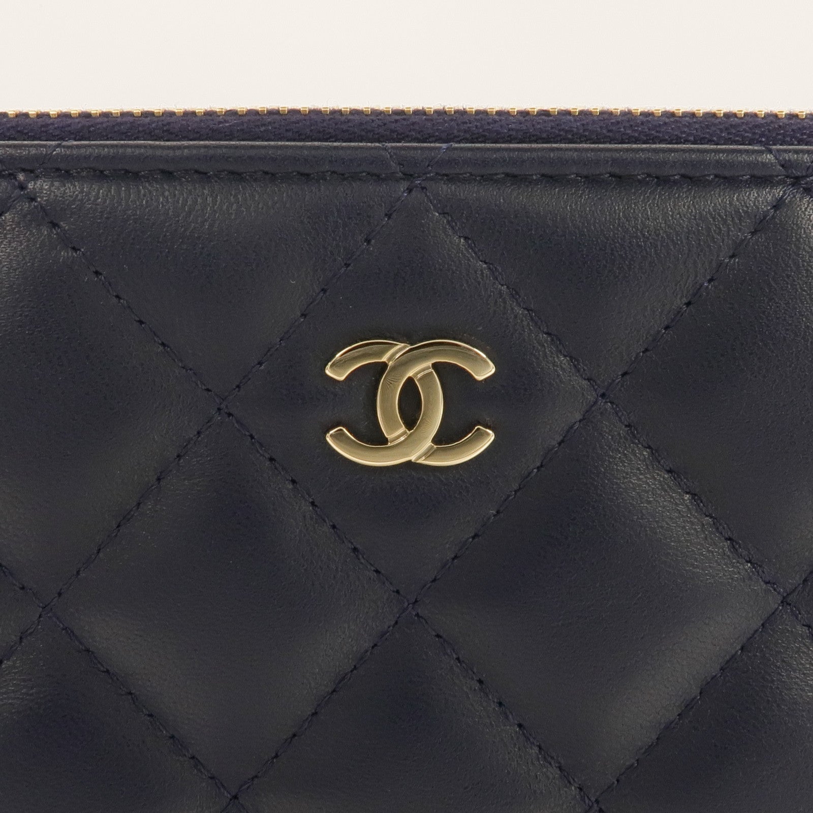 CHANEL 羊皮皮革Clutch Bag金扣手挽袋
