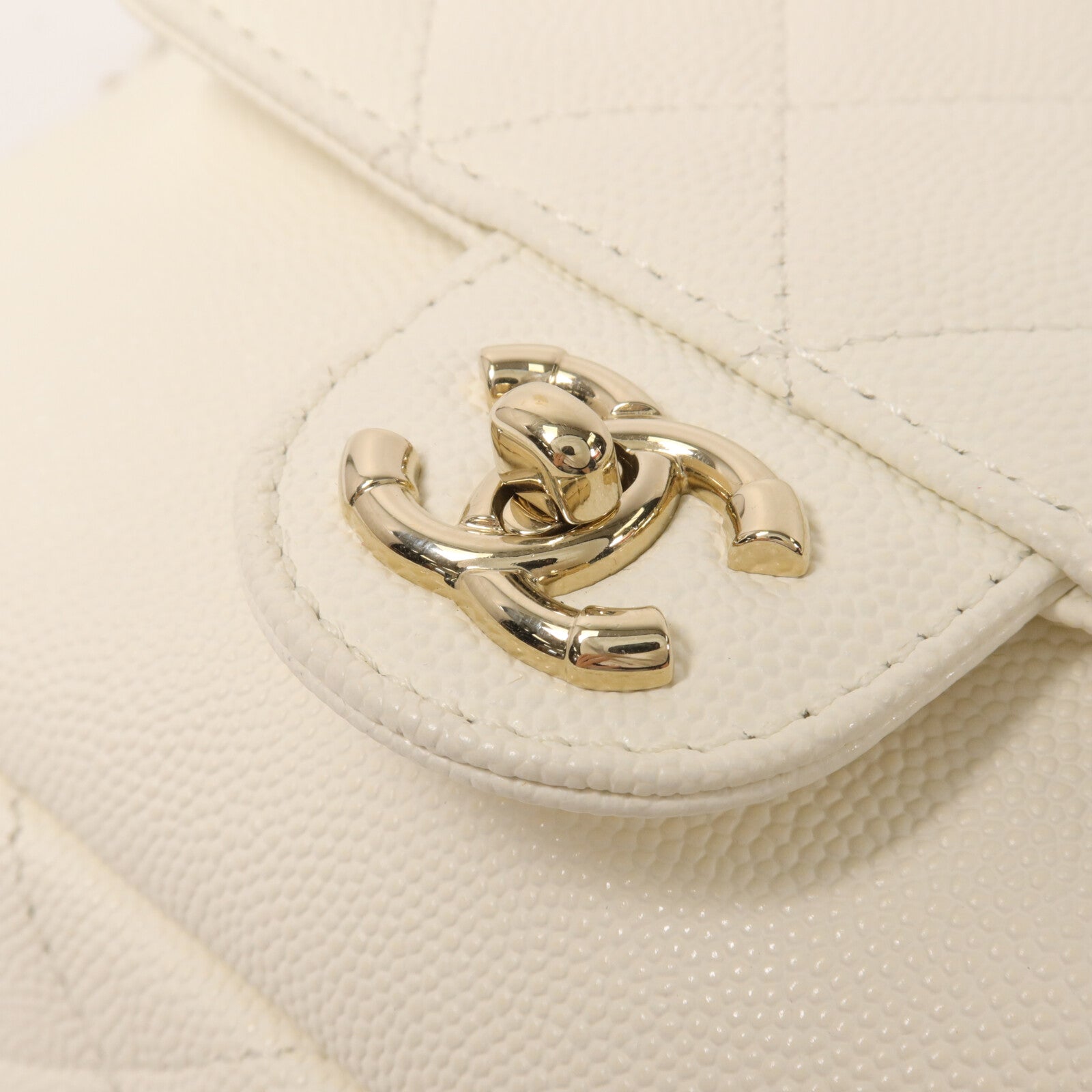 CHANEL 牛皮皮革Chain Shoulder鏈帶肩背袋