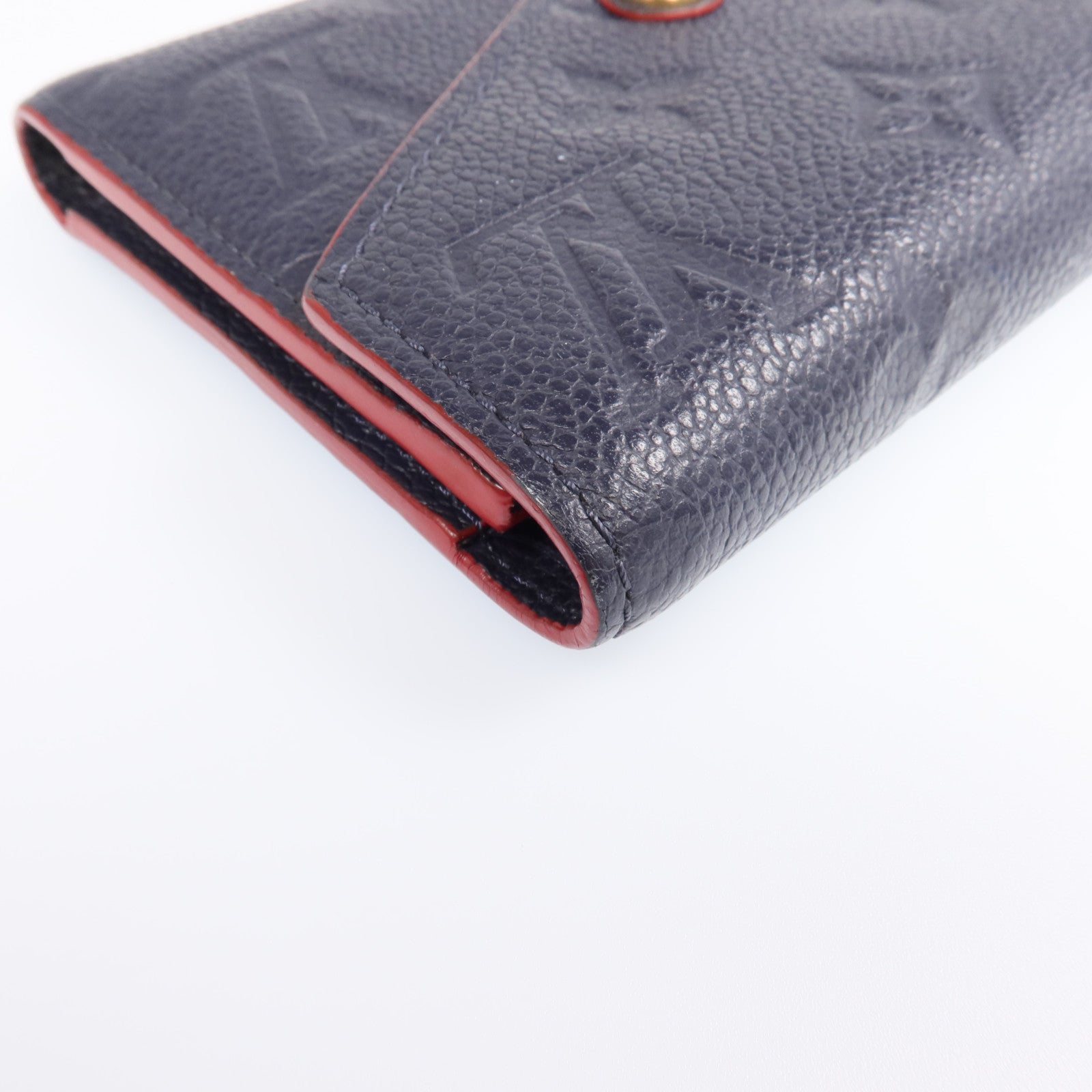 LOUIS VUITTON Monogram Empreinte Victorine金扣錢包