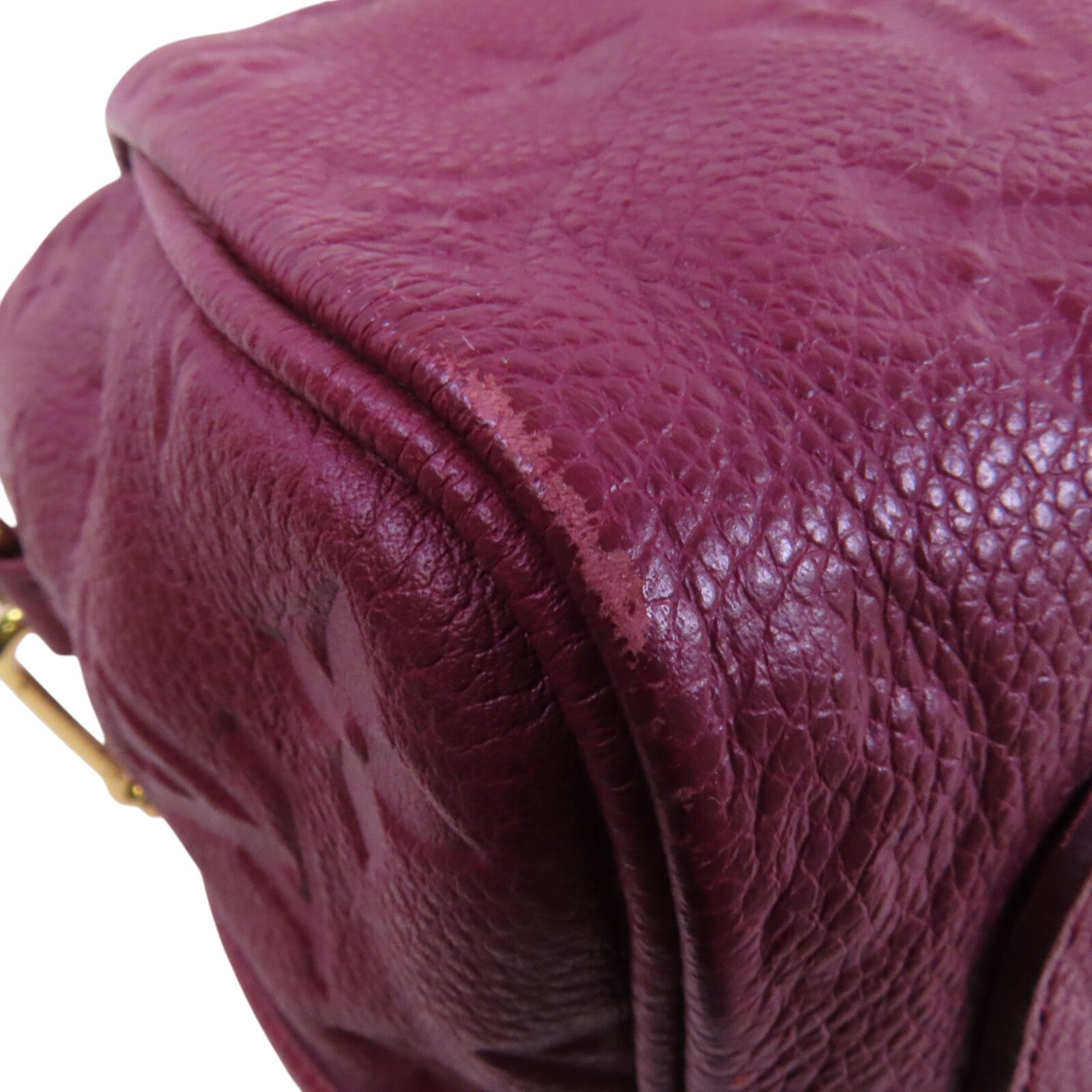 LOUIS VUITTON Monogram Empreinte Speedy Bandouliere 25金扣手挽肩背兩用袋