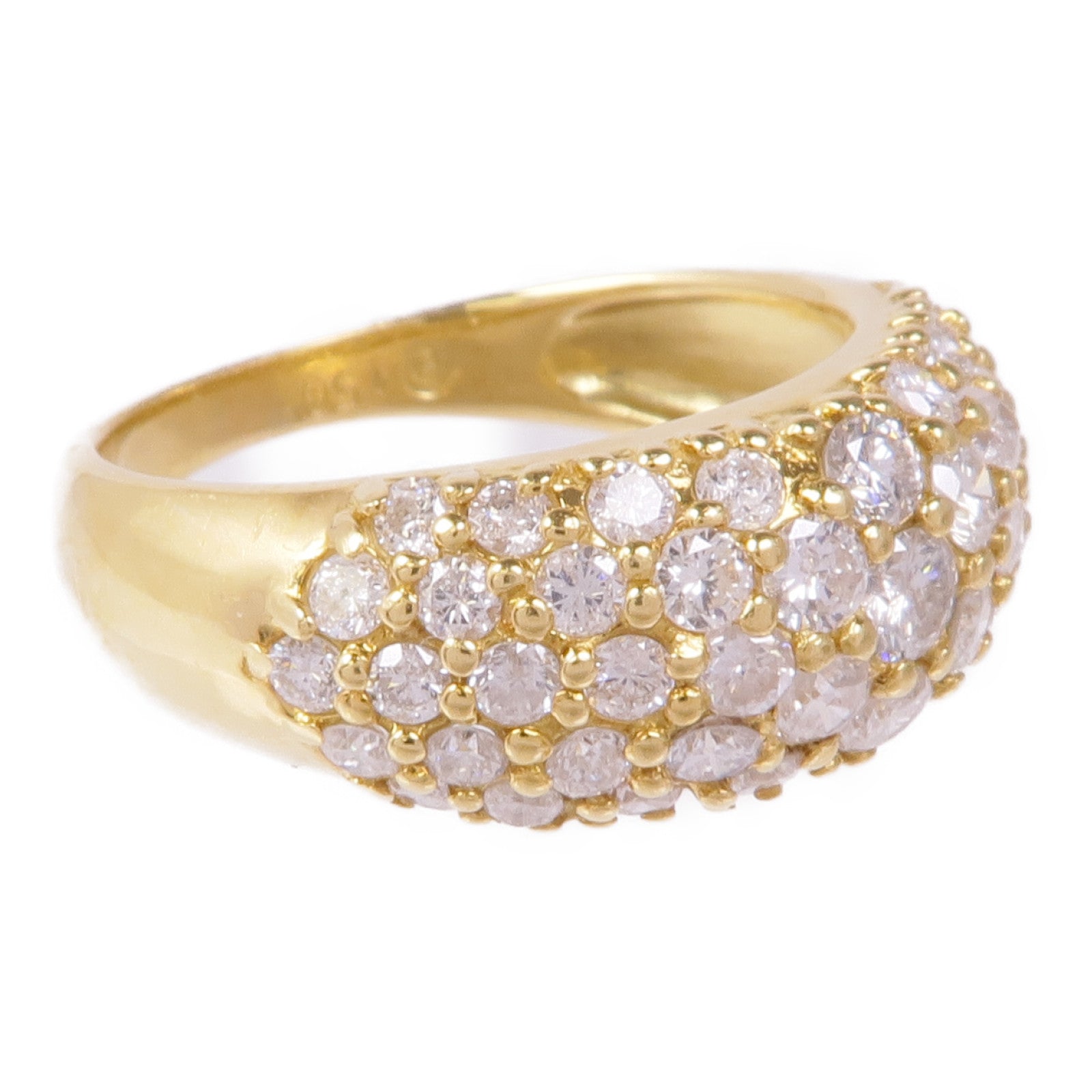 JEWELRY 【激減優惠】18K黃金Diamond Ring鑽石戒指US#6