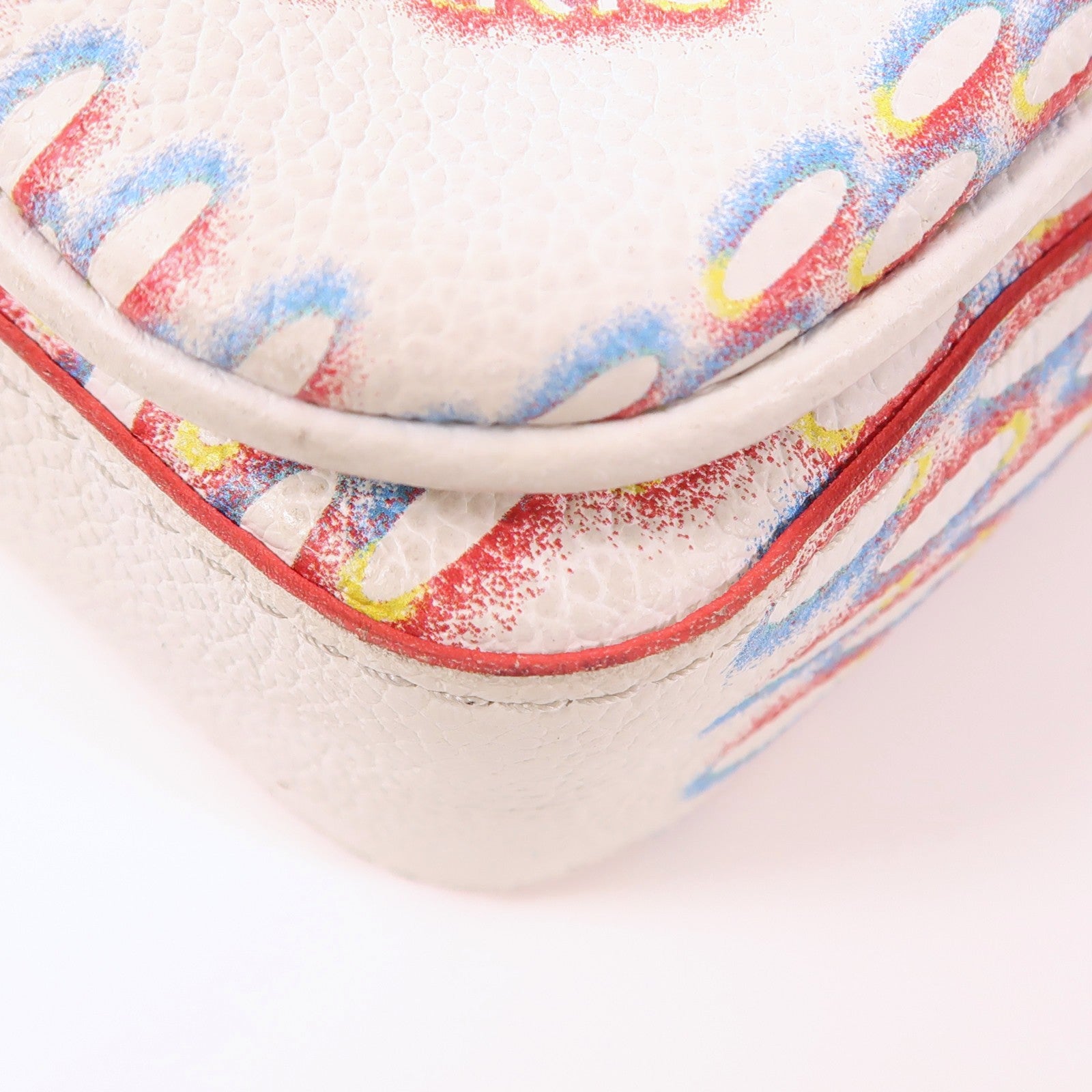 LOUIS VUITTON Damier Giant Spray Trio Messenger銀扣肩背袋