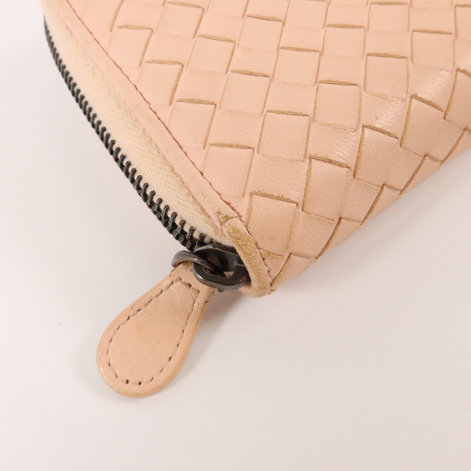 BOTTEGA VENETA 羊皮皮革Long Round Wallet長錢包