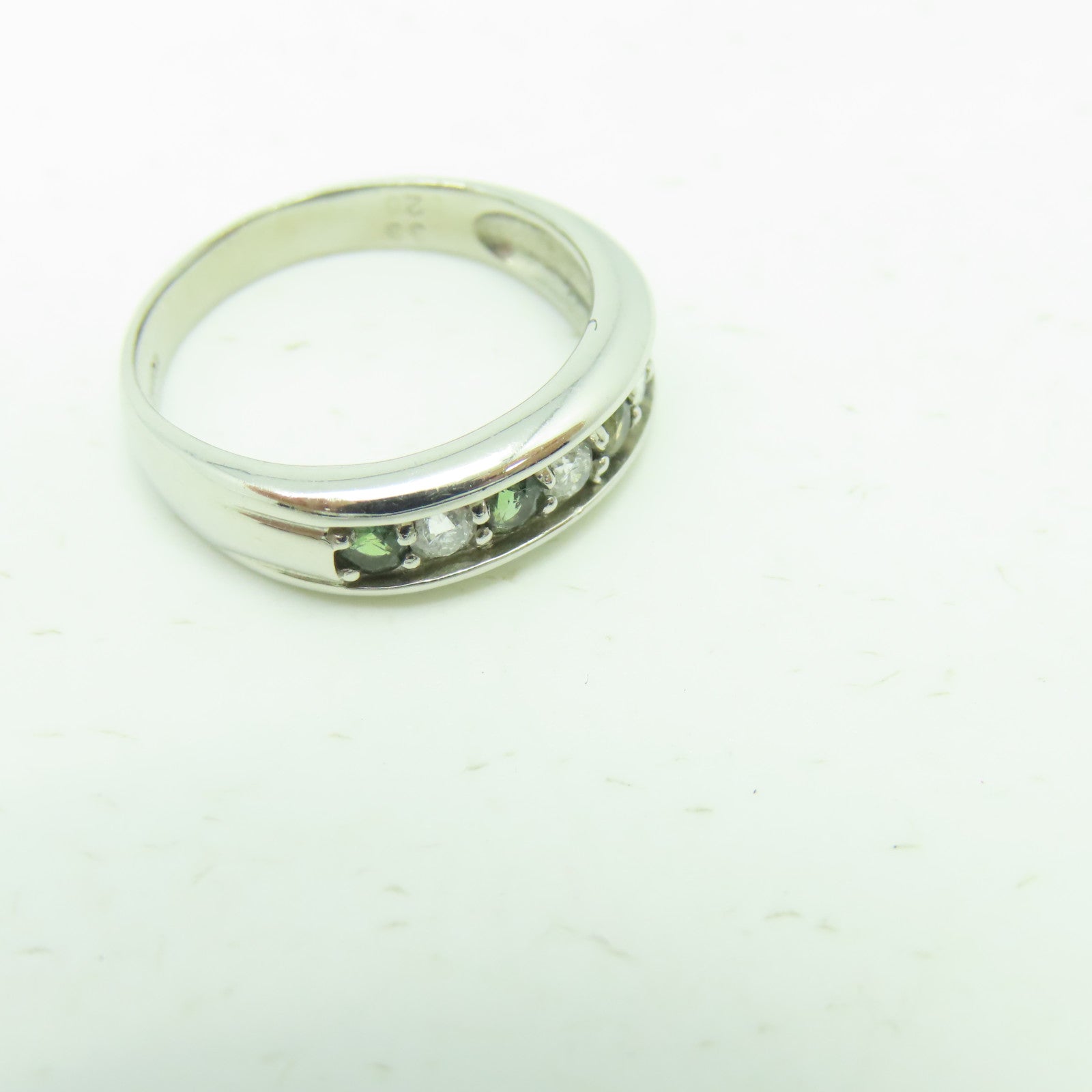 JEWELRY 【激減優惠】PT900鉑金Ring 0.33ct/ 0.20ct鑽石戒指US#7