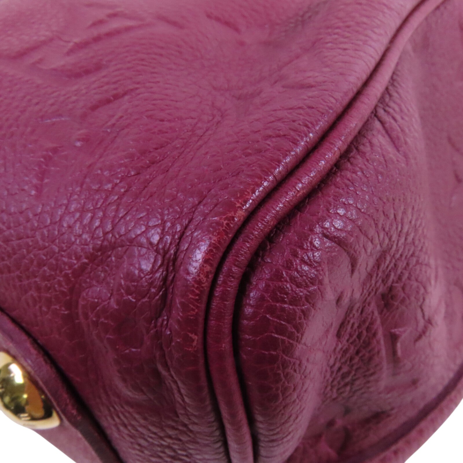 LOUIS VUITTON Monogram Empreinte Speedy Bandouliere 25金扣手挽肩背兩用袋