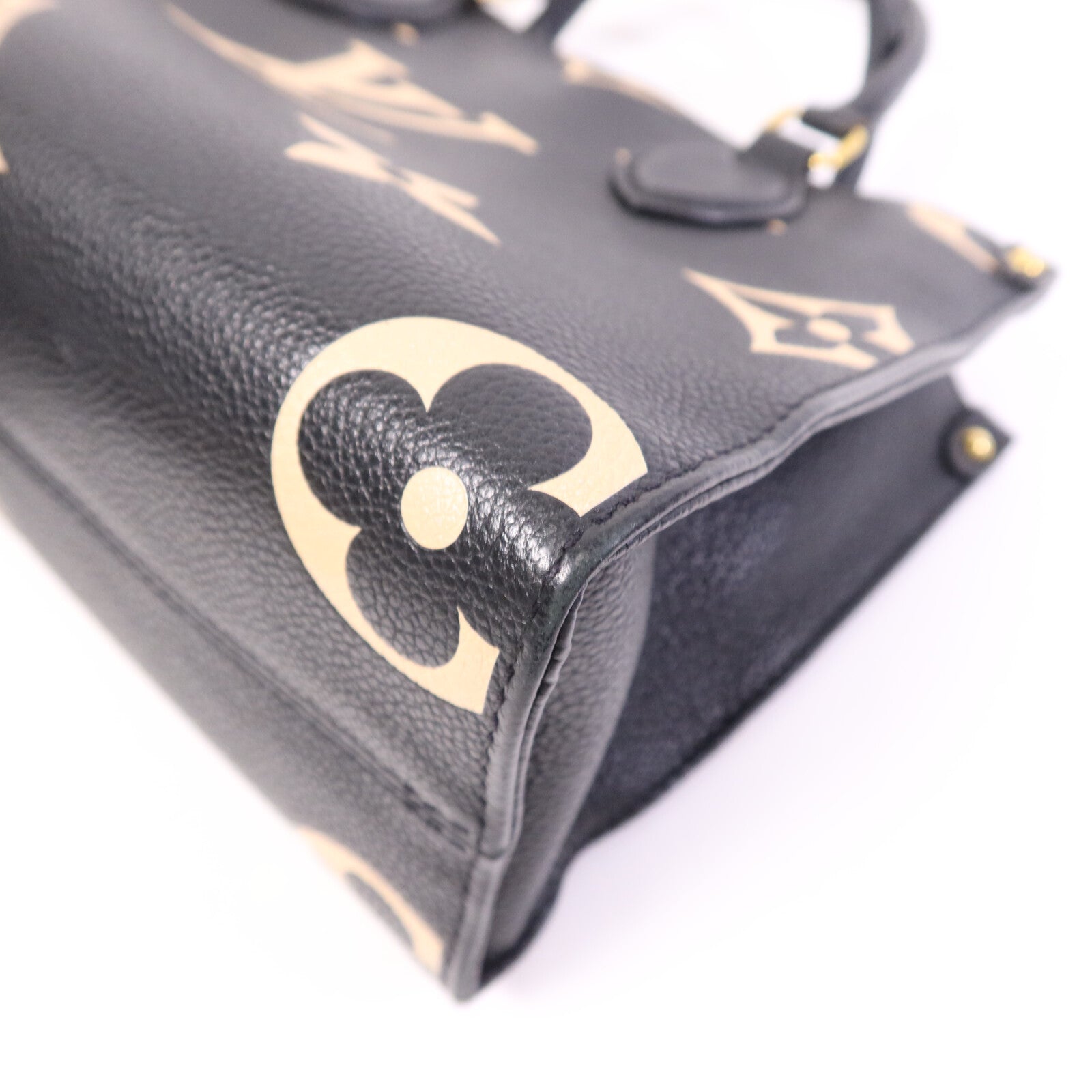 LOUIS VUITTON 【激減優惠】Monogram Empreinte On The Go PM金扣手挽肩背兩用袋