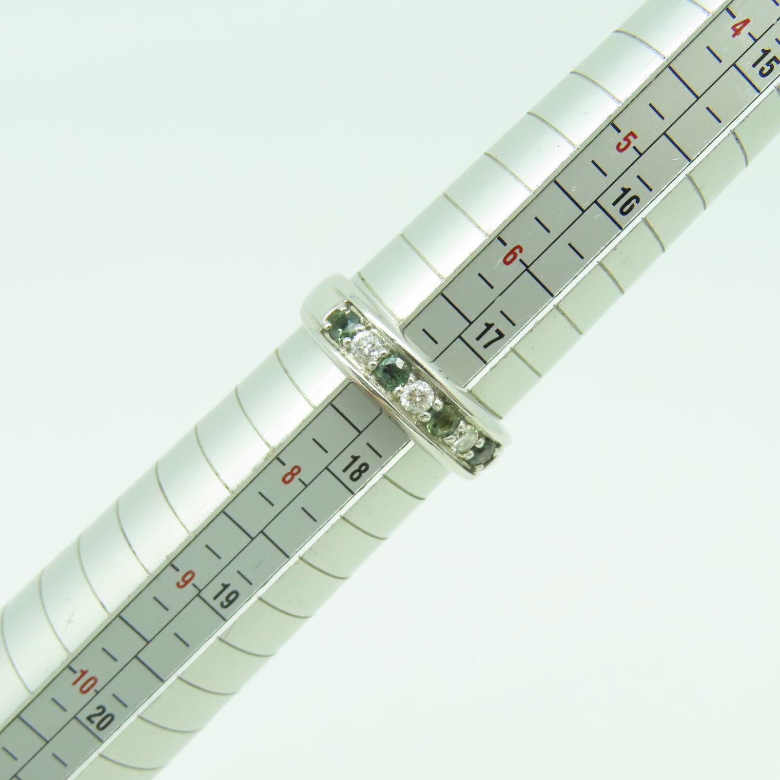 JEWELRY 【激減優惠】PT900鉑金Ring 0.33ct/ 0.20ct鑽石戒指US#7