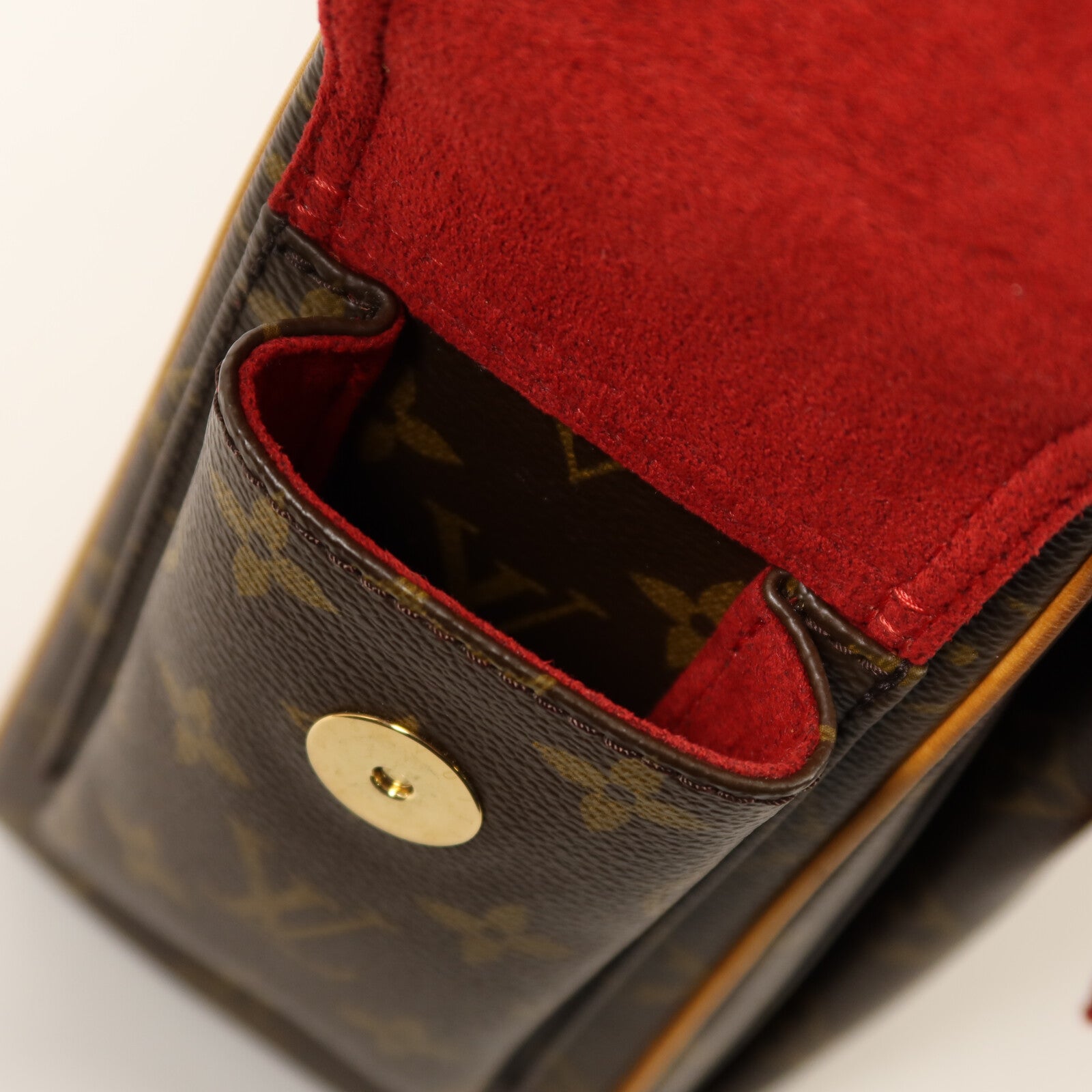 LOUIS VUITTON Monogram Multipli Cite金扣肩背袋