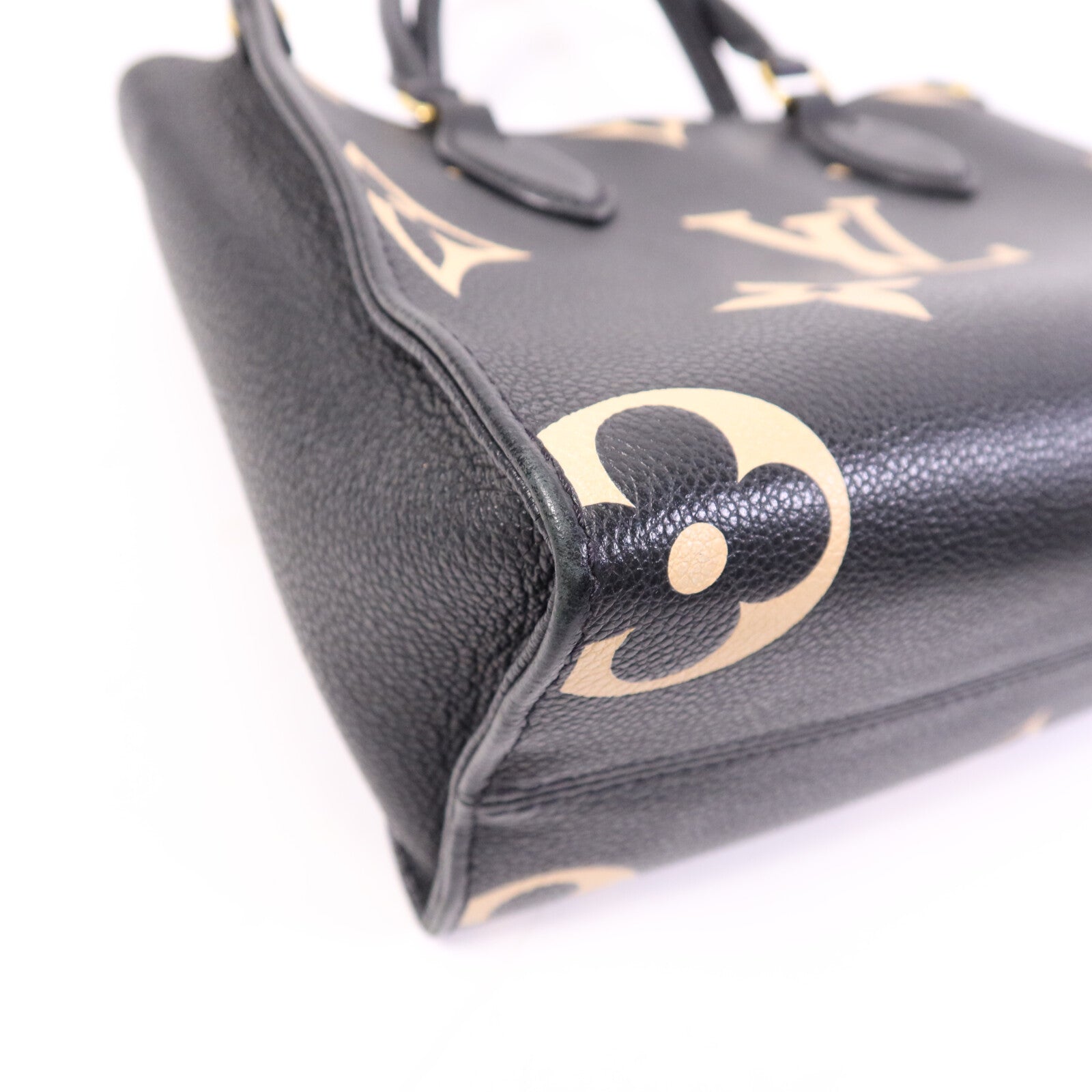 LOUIS VUITTON 【激減優惠】Monogram Empreinte On The Go PM金扣手挽肩背兩用袋