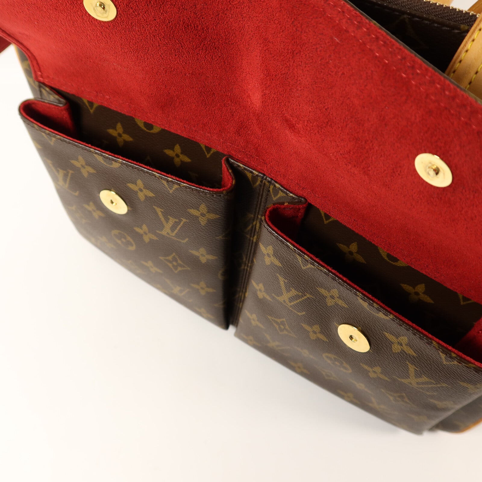 LOUIS VUITTON Monogram Multipli Cite金扣肩背袋