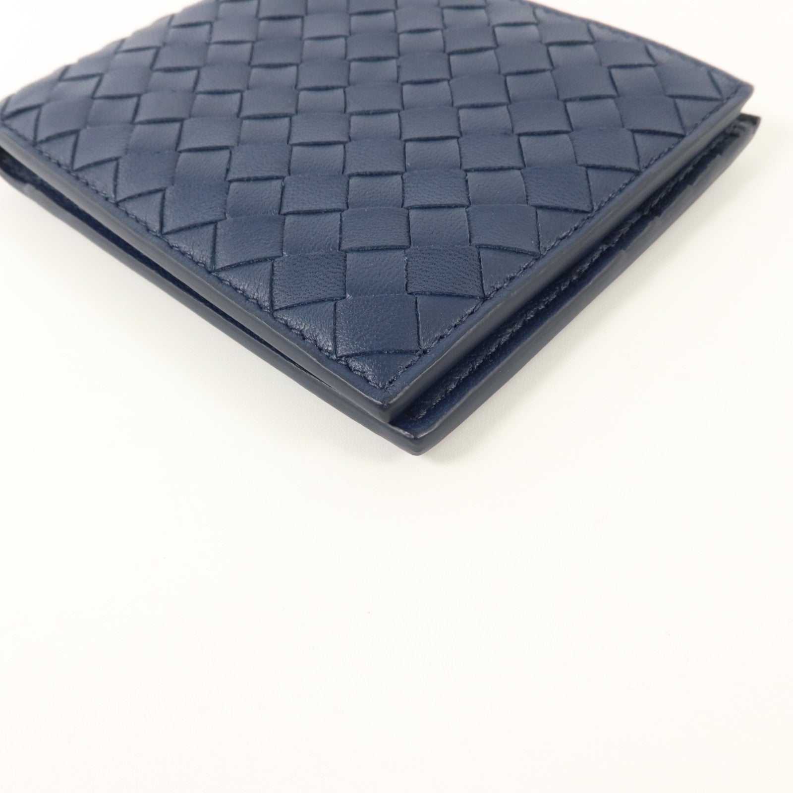BOTTEGA VENETA 織紋皮革Bifold Wallet錢包