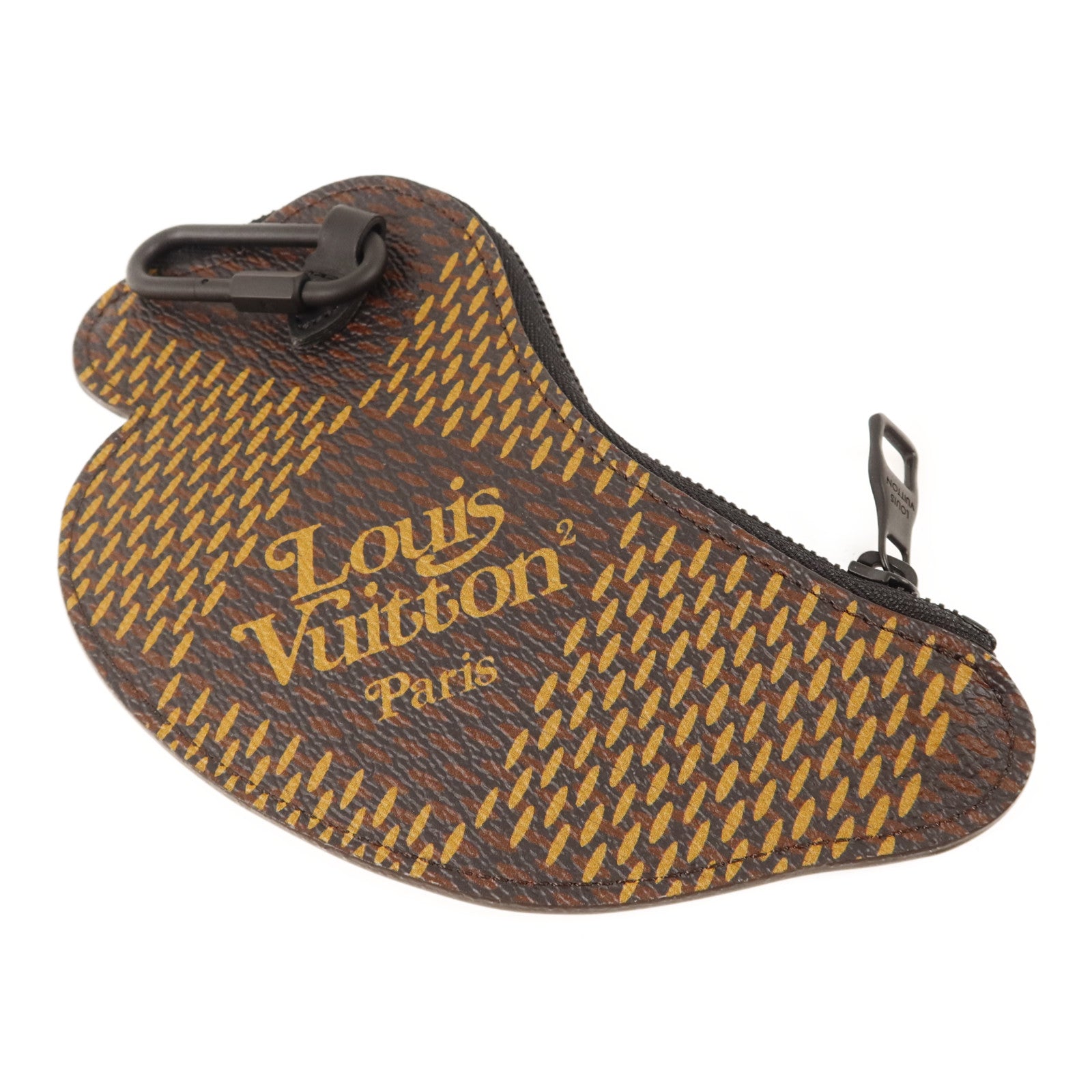 LOUIS VUITTON Damier Giant LV x Nico Duck Coin Purse零錢包