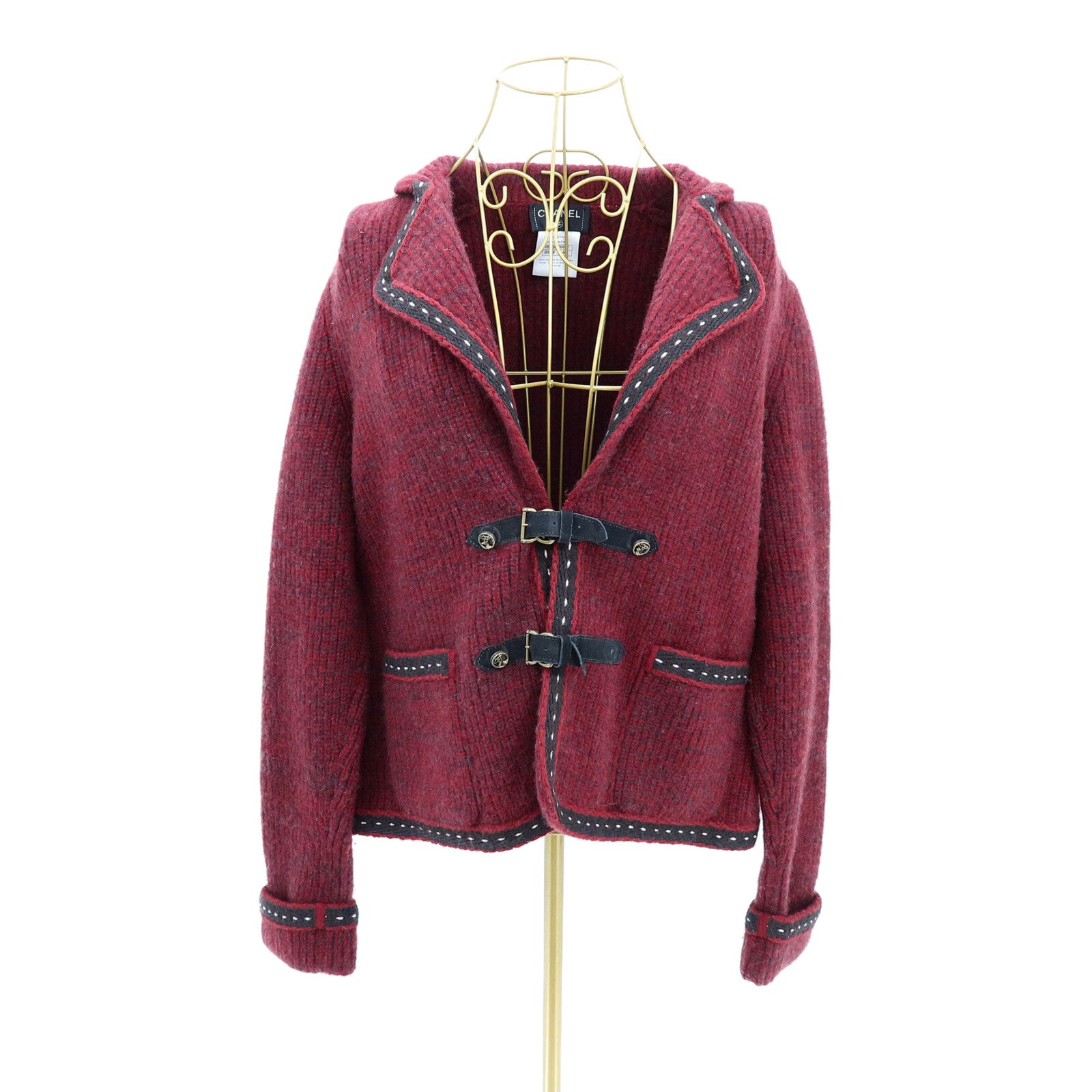 CHANEL Cashmere Knit Jacket針織