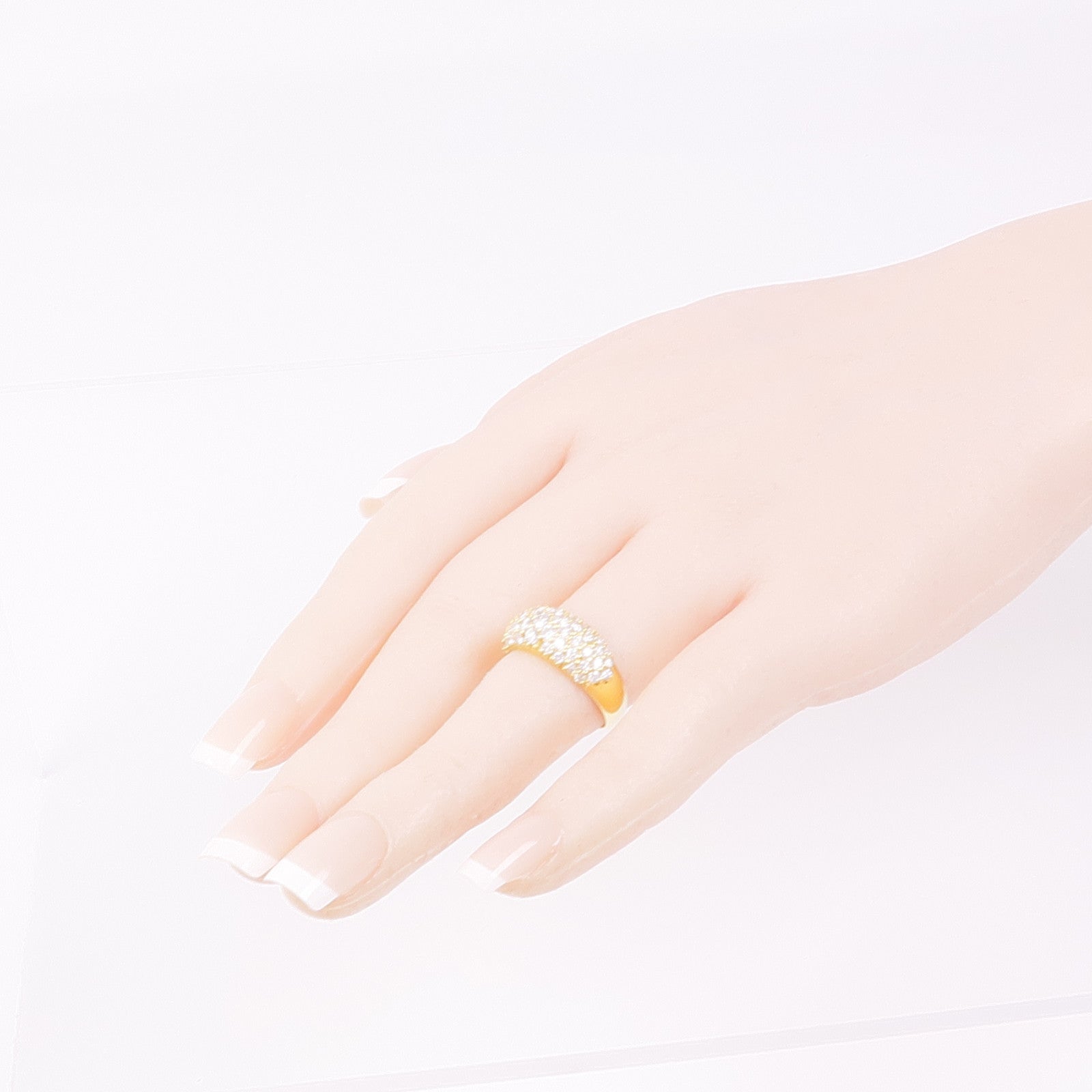 JEWELRY 【激減優惠】18K黃金Diamond Ring鑽石戒指US#6