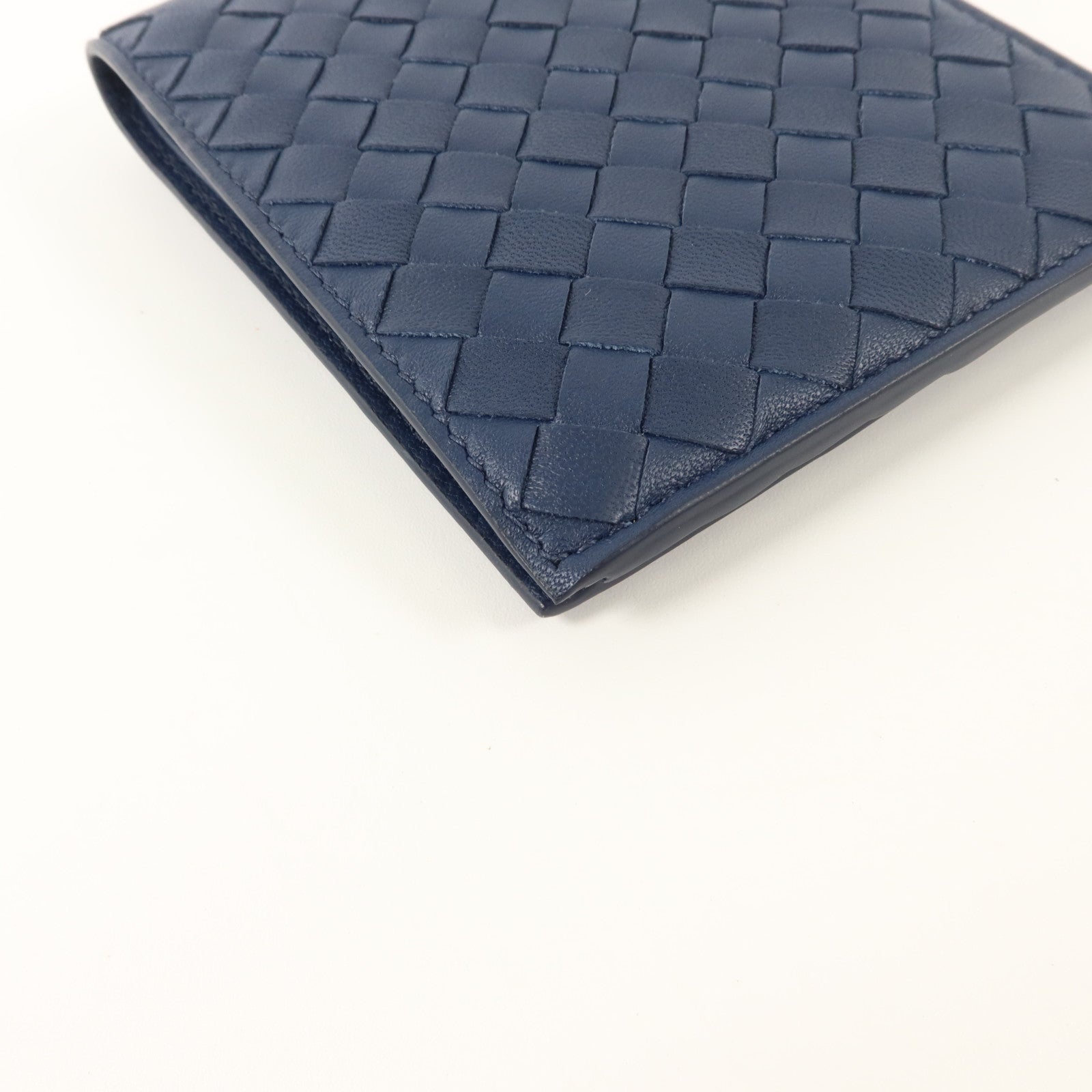 BOTTEGA VENETA 織紋皮革Bifold Wallet錢包