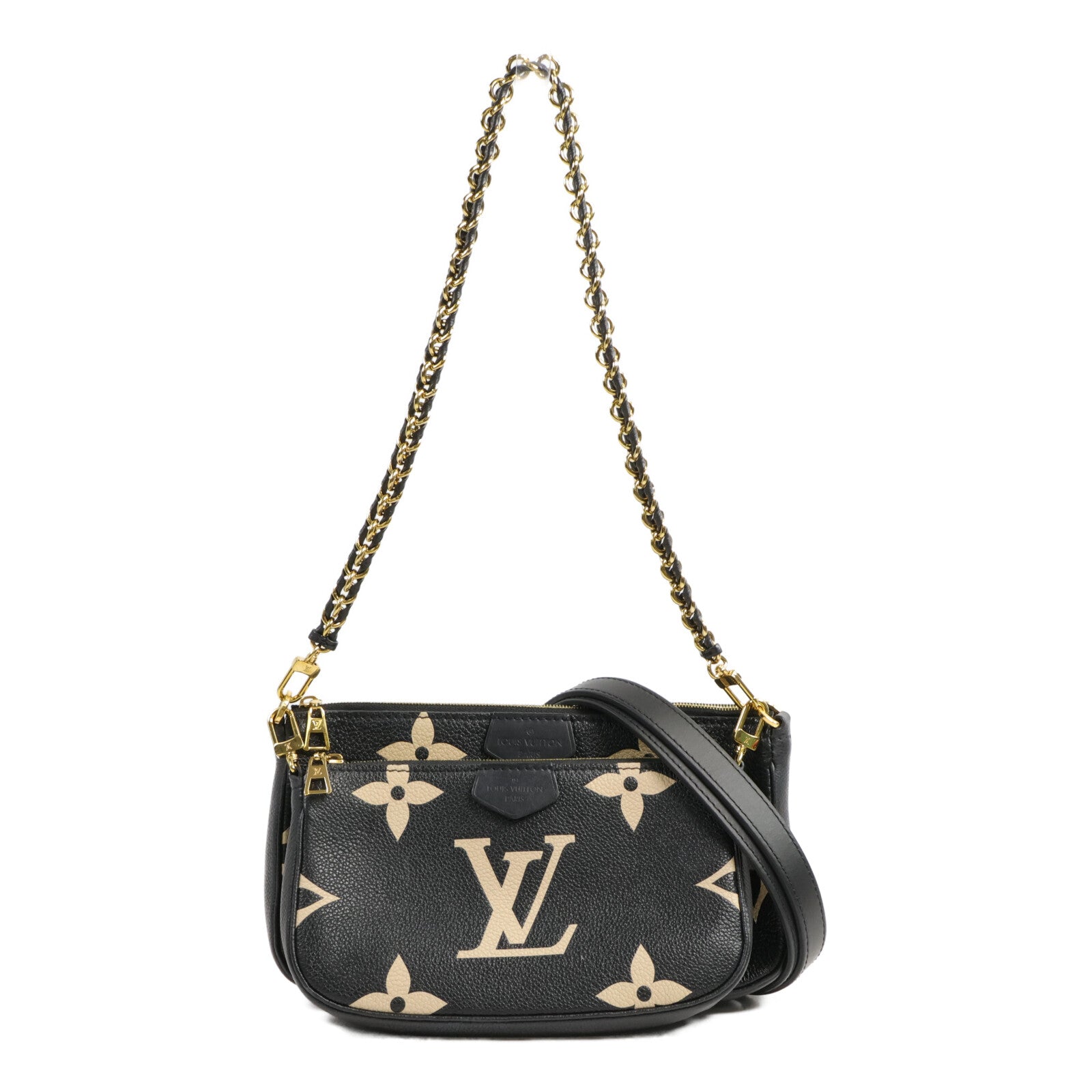 LOUIS VUITTON Monogram Empriente Multi Pochette Accessoires手挽肩背兩用袋