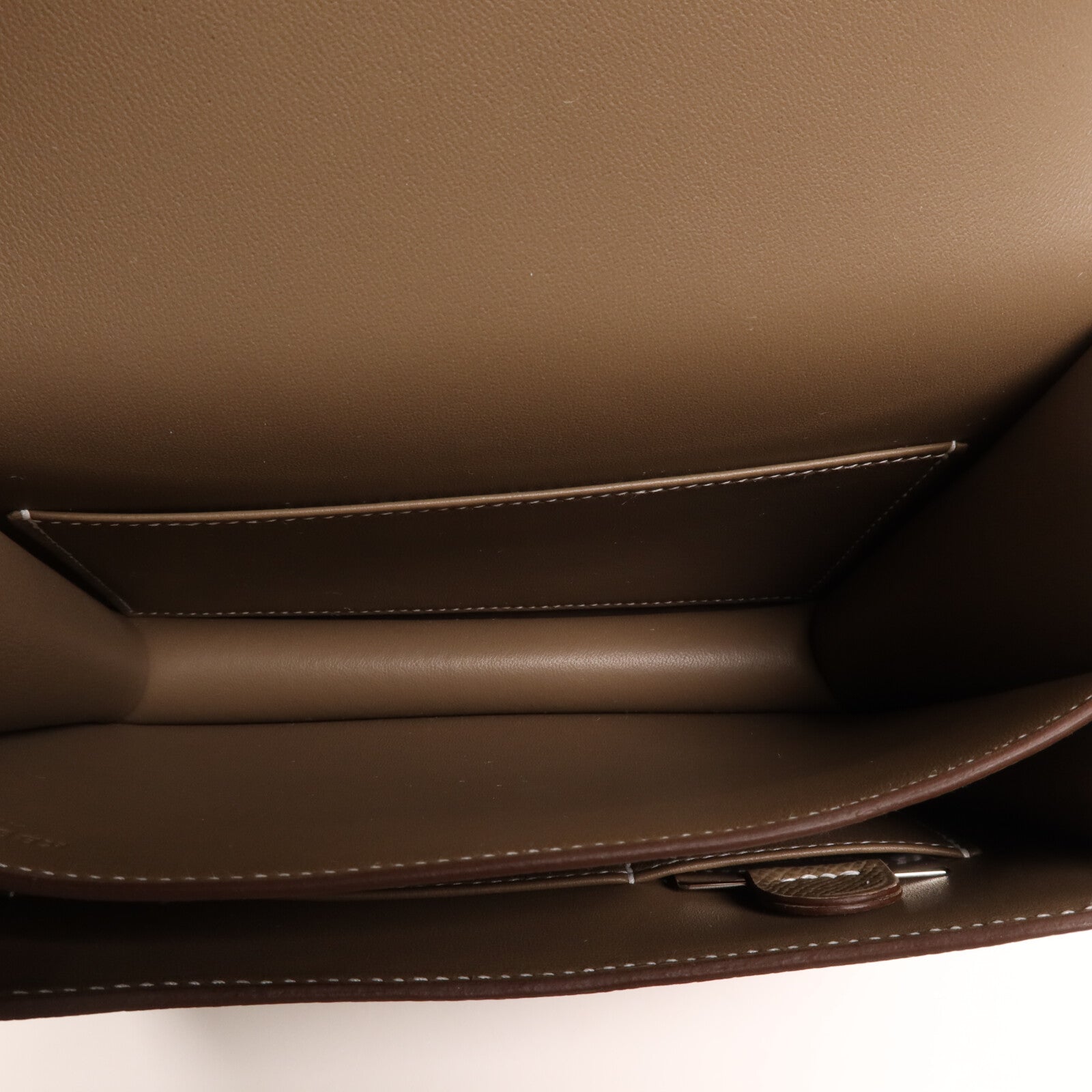 HERMES Epsom皮革Constance Mini金扣肩背袋Etoupe