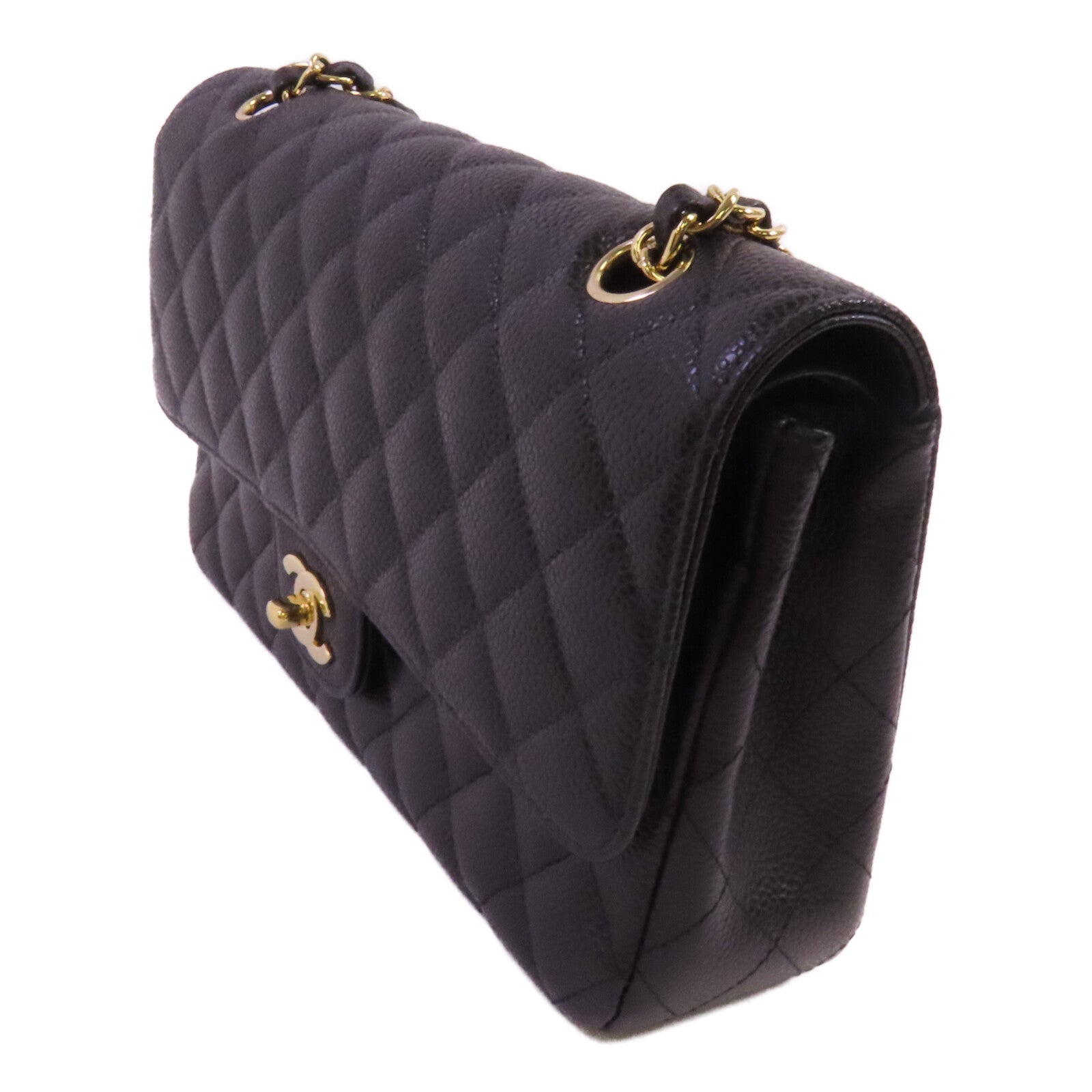 CHANEL 牛皮皮革Classic 25金扣鏈帶肩背袋