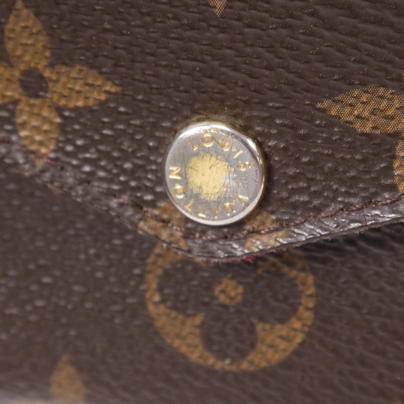 LOUIS VUITTON Monogram Pochette Felicie金扣鏈帶肩背袋