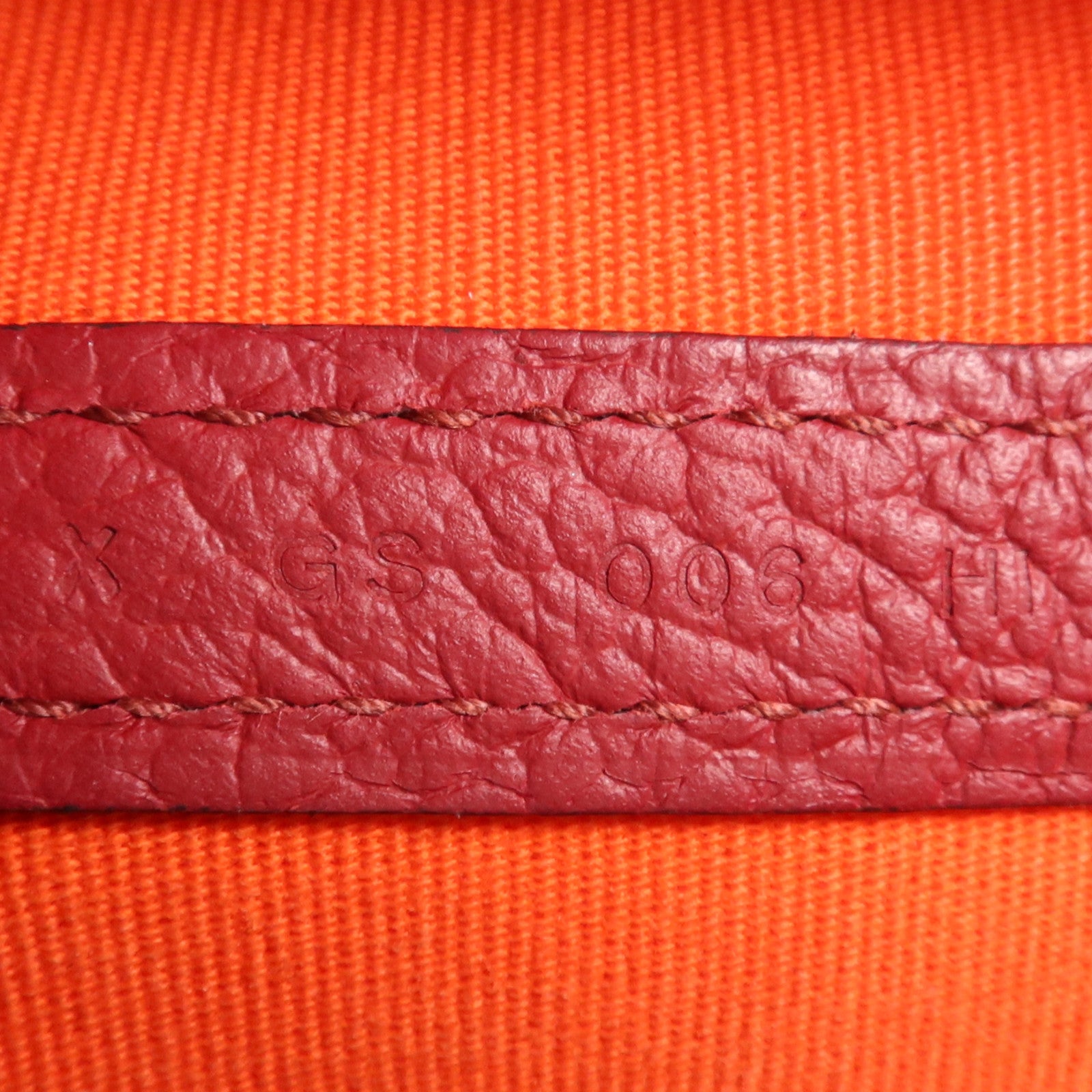 HERMES 【激減優惠】帆布Garden Party PM銀扣手挽袋