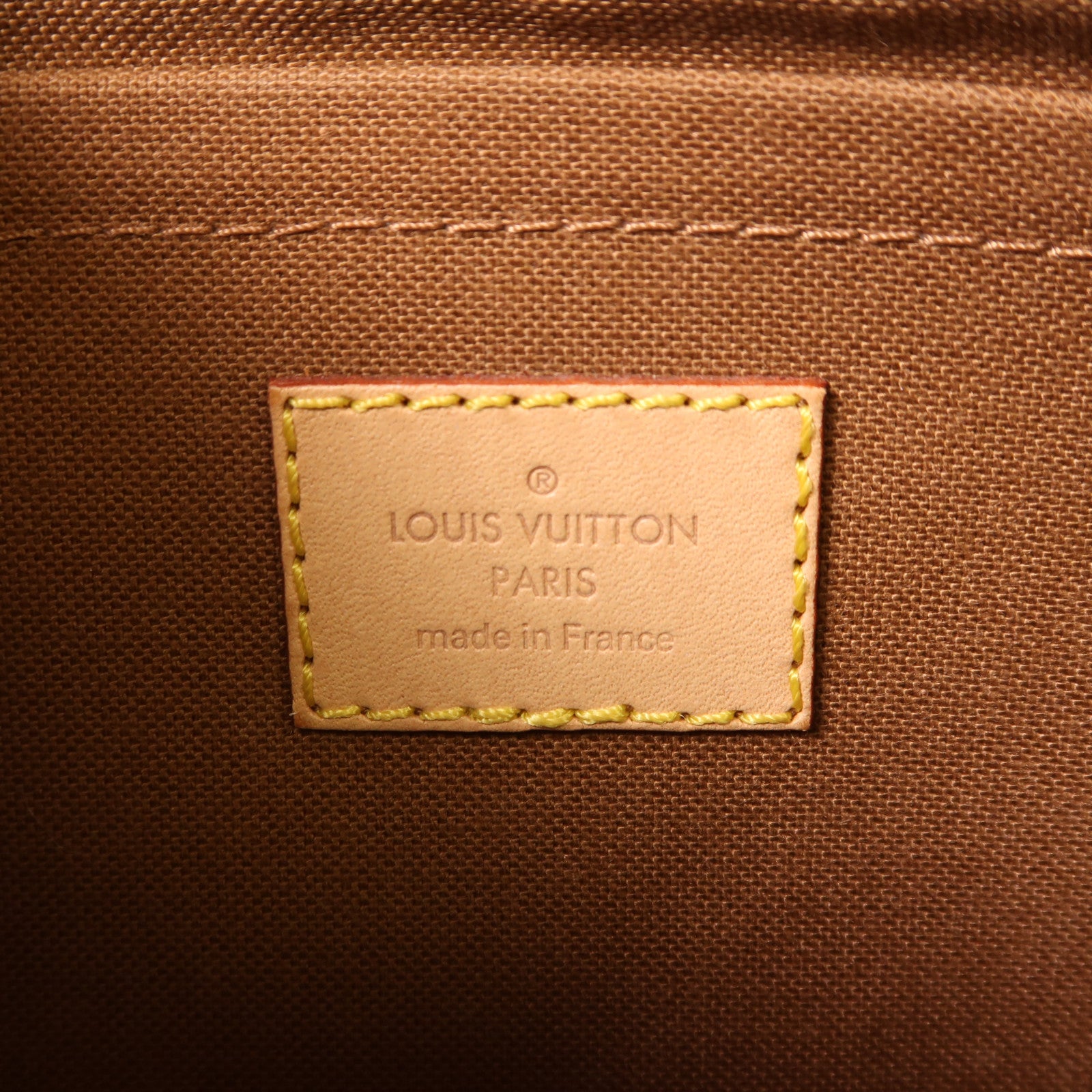 LOUIS VUITTON Monogram Multi Pochette Accessoires金扣手挽肩背兩用袋棕色