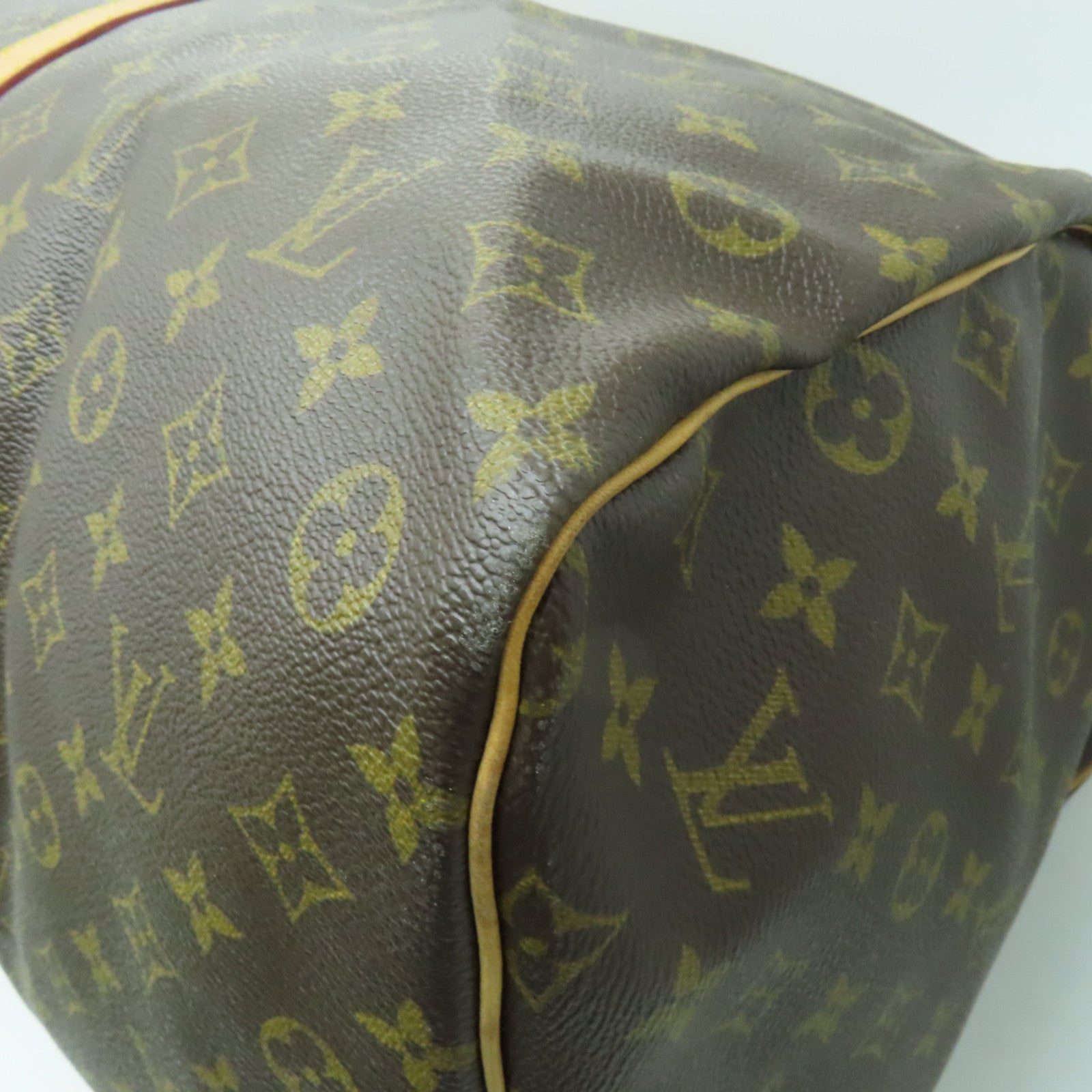 LOUIS VUITTON 【激減優惠】Monogram Keepall 60金扣手挽袋啡色