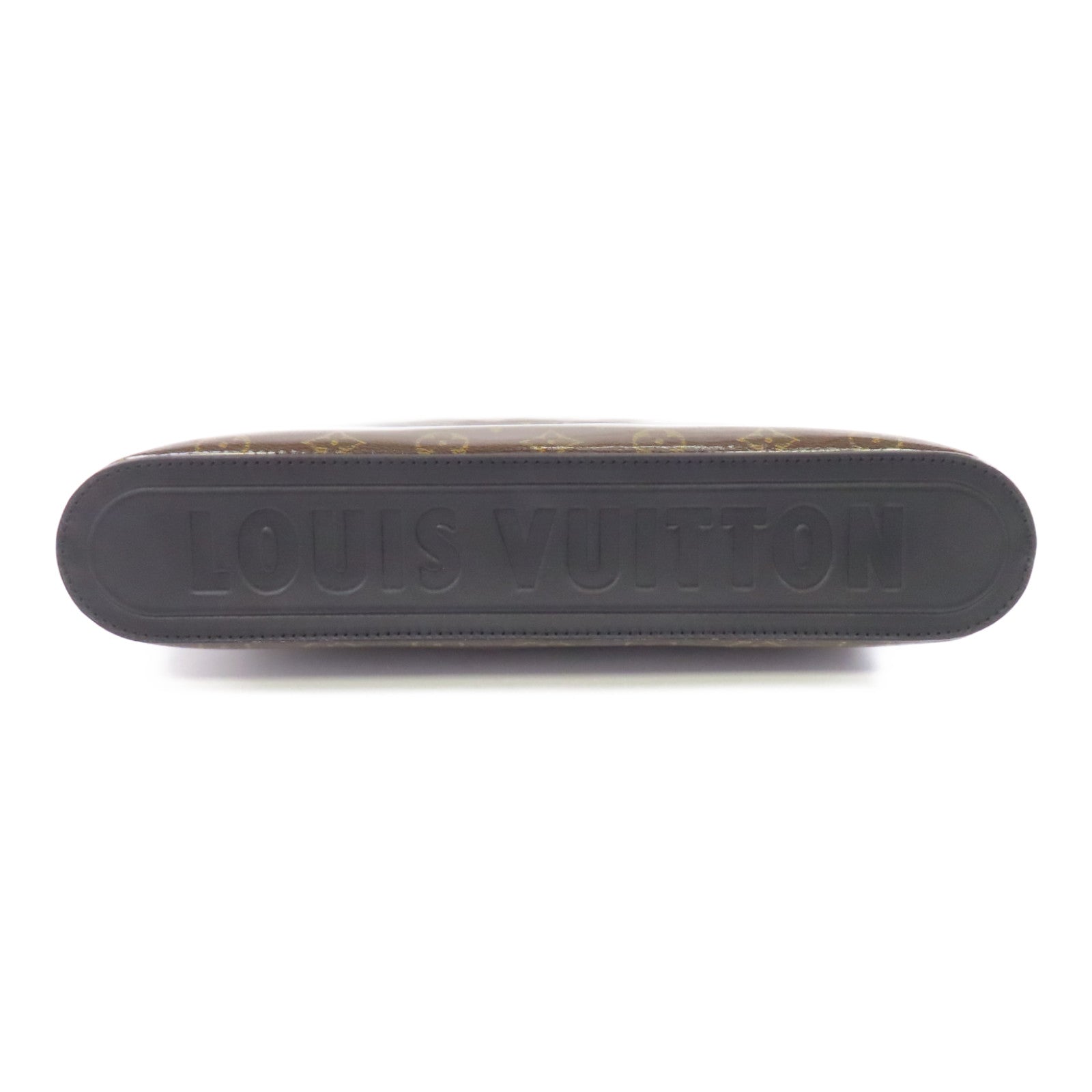 LOUIS VUITTON Monogram Glaze Pochette Pouch手拿包棕色