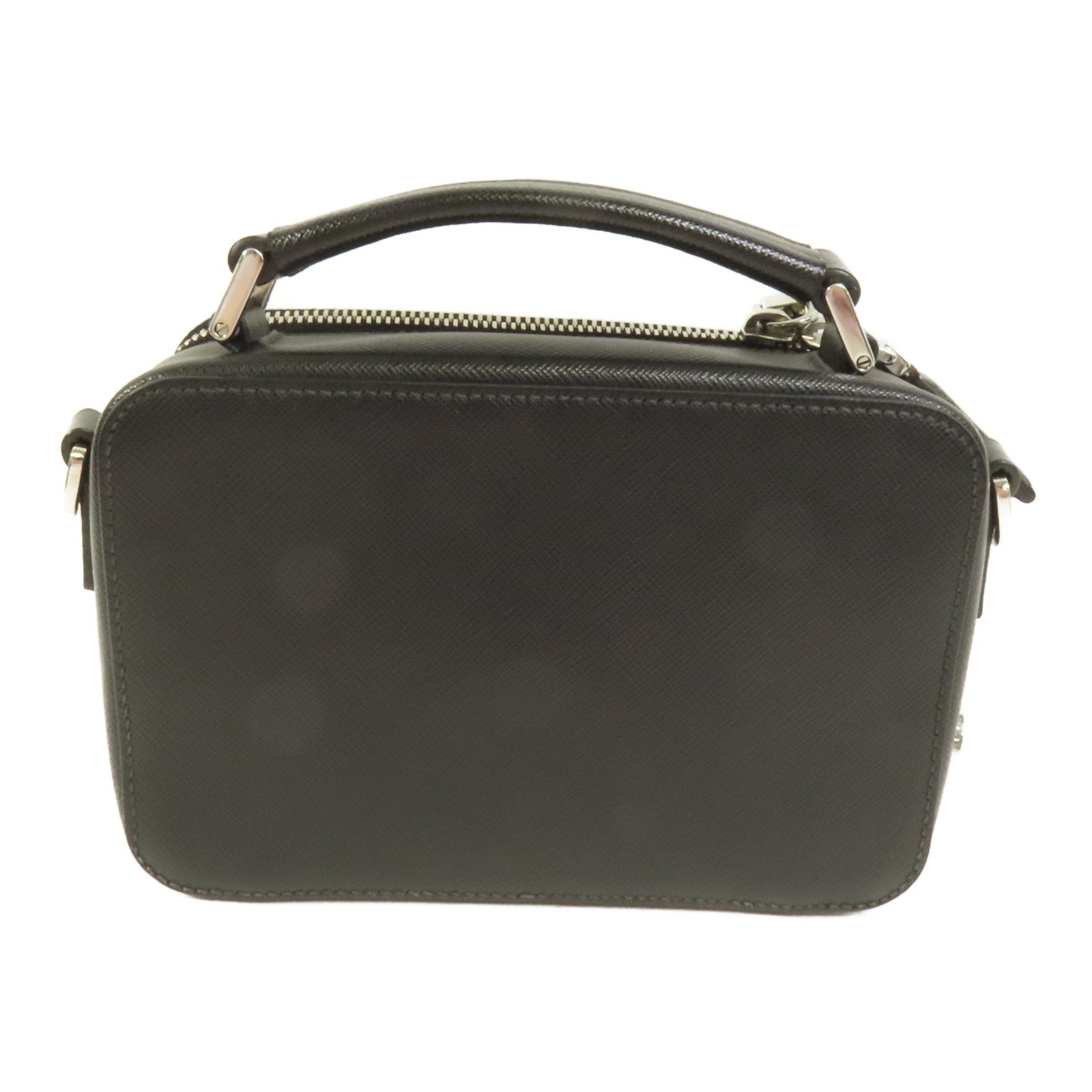 PRADA Saffiano皮革2way Shoulder Bag手挽肩背兩用袋
