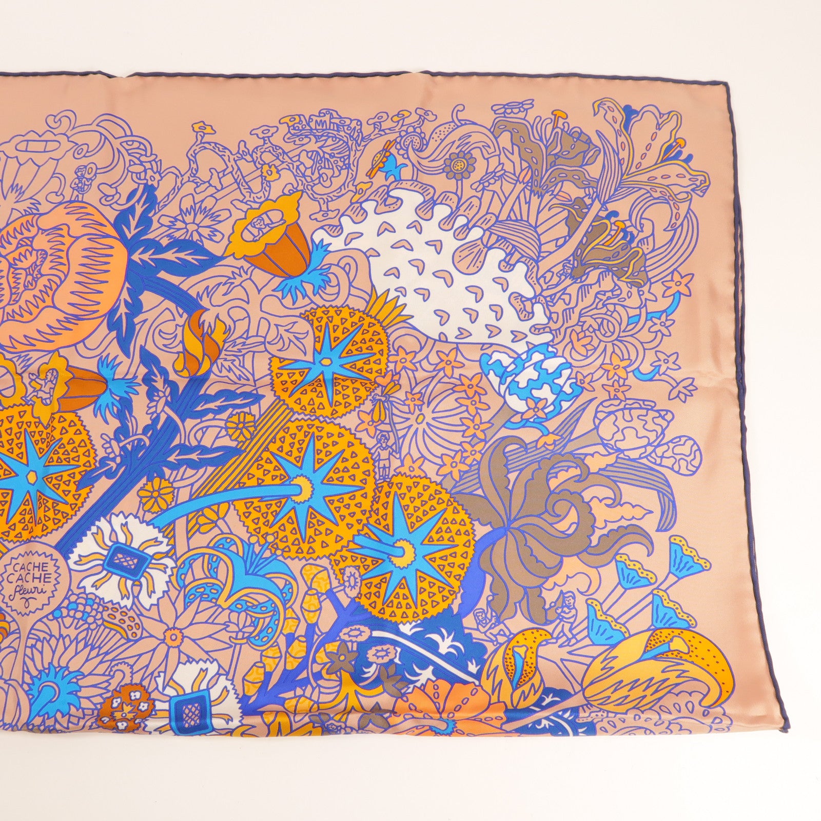 HERMES 絲質Scarf 90X90絲巾