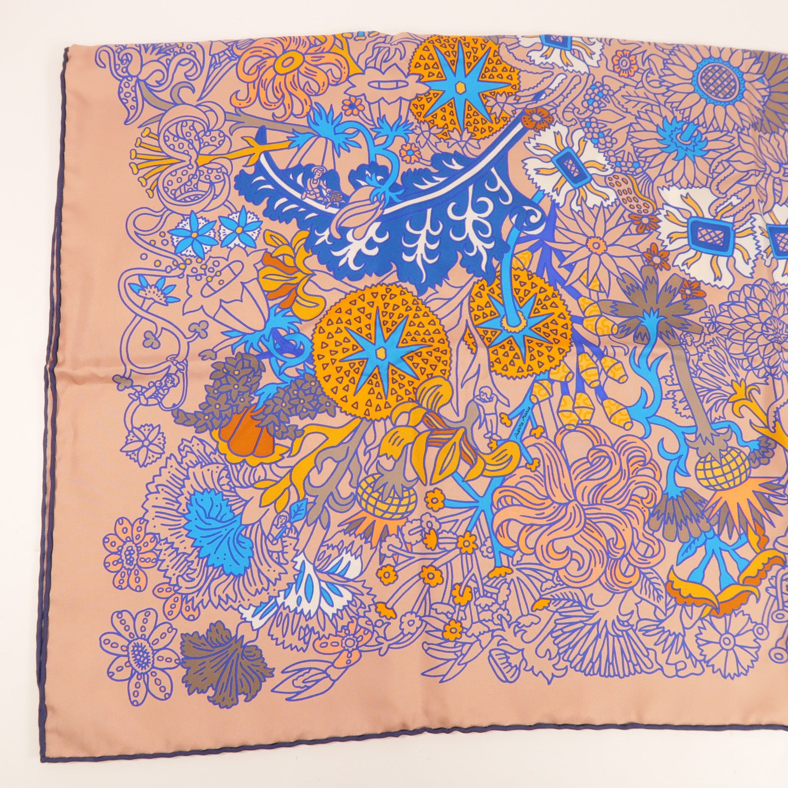 HERMES 絲質Scarf 90X90絲巾