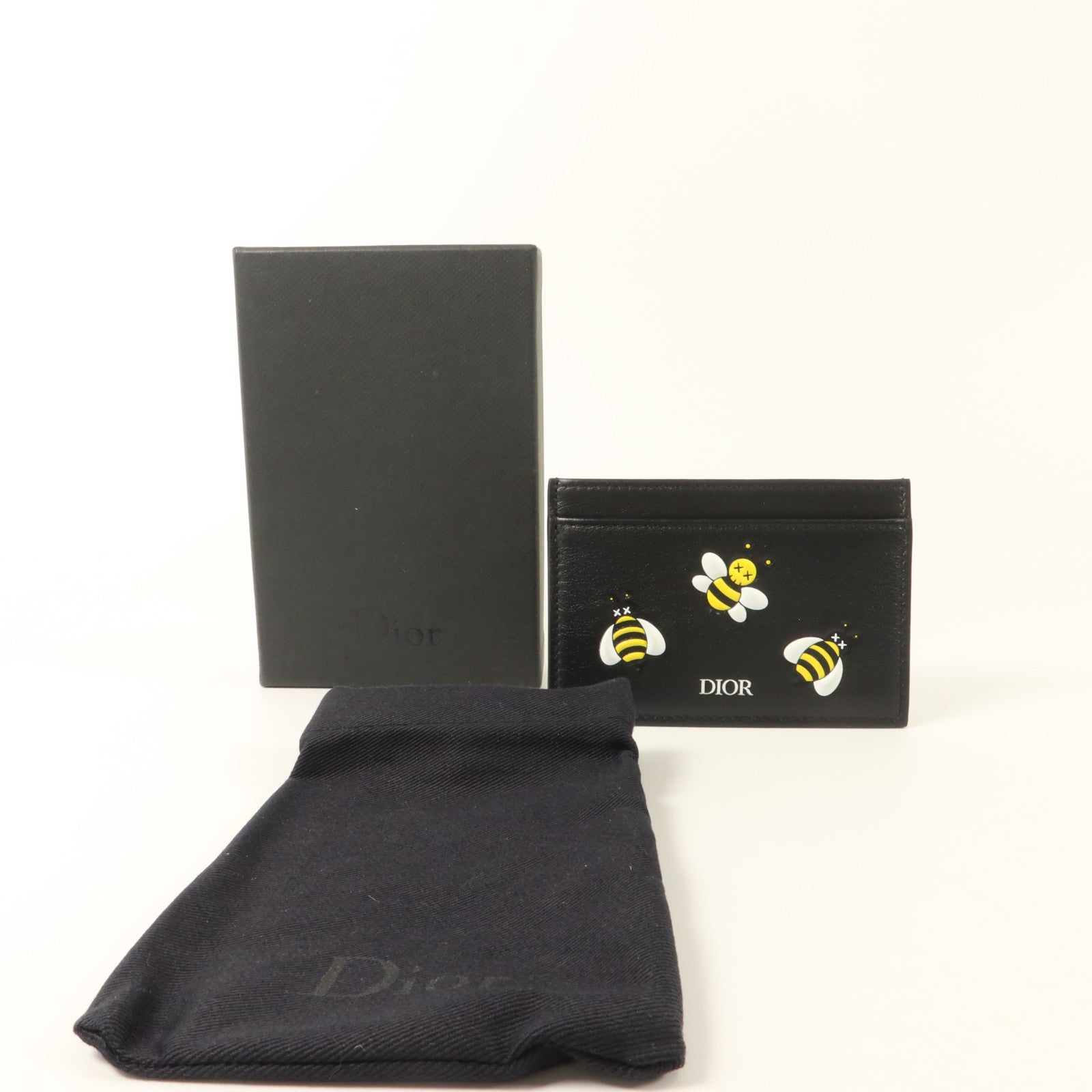 Dior 牛皮皮革DiorXKaws Card Holder卡片套